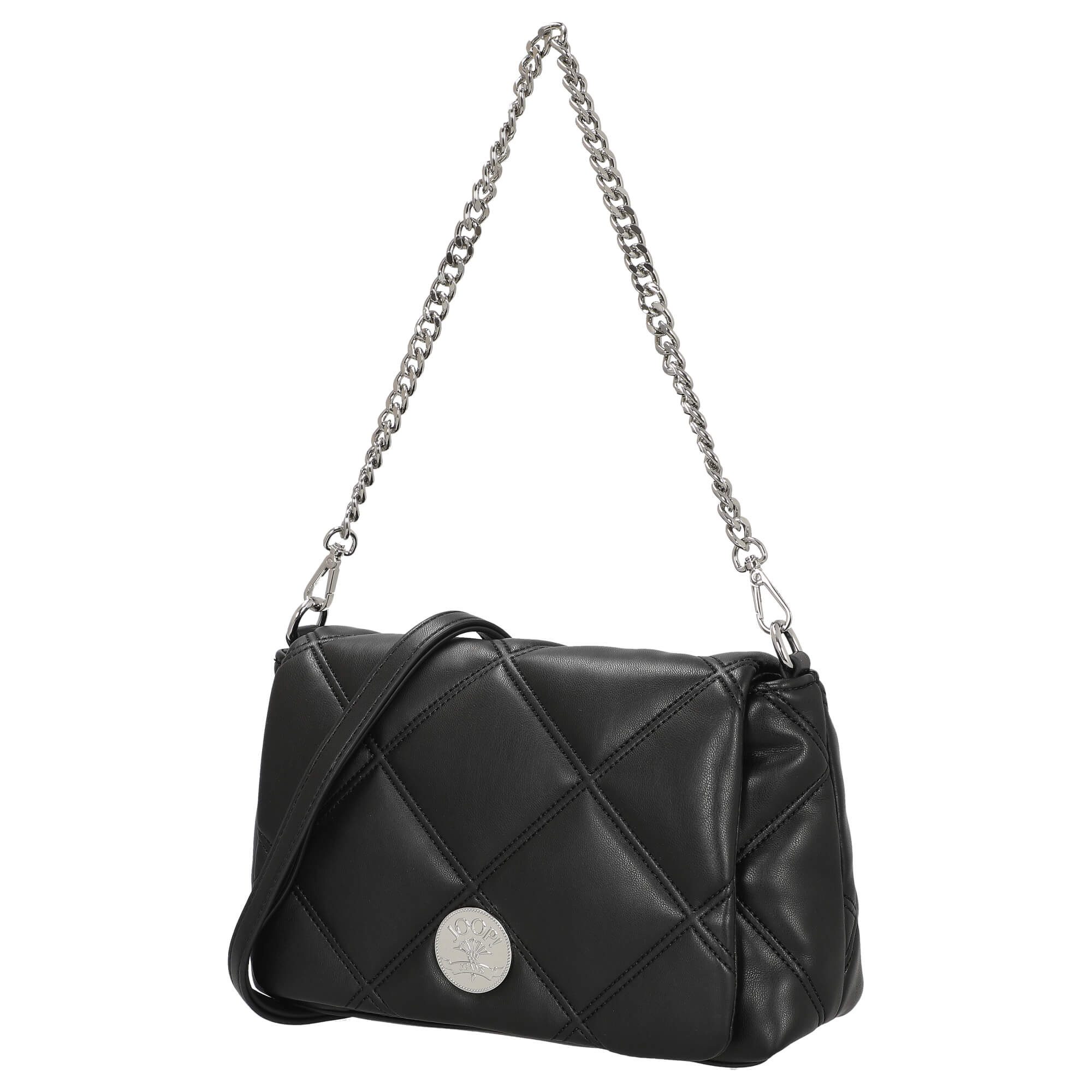 Joop Jeans Umhängetasche Women Confetto Solar - Schultertasche S 24 cm (black)