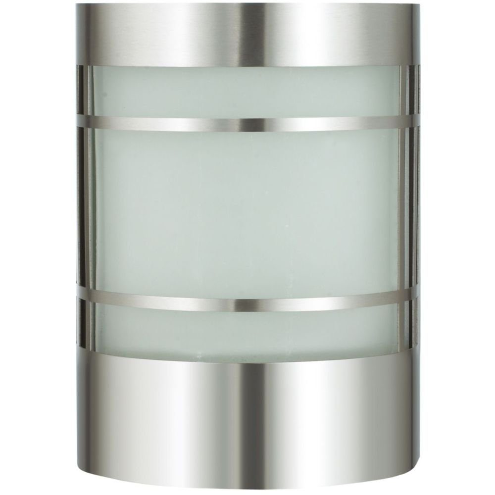 Harms Import LED Gartenleuchte Garden at Home Wandleuchte Edelstahl/Glas. € 19,99