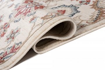 Orientteppich Oriente Teppich - Traditioneller Teppich Orient Creme Beige Ivory, Mazovia, 80 x 150 cm, Geeignet für Fußbodenheizung, Pflegeleicht, Wohnzimmerteppich