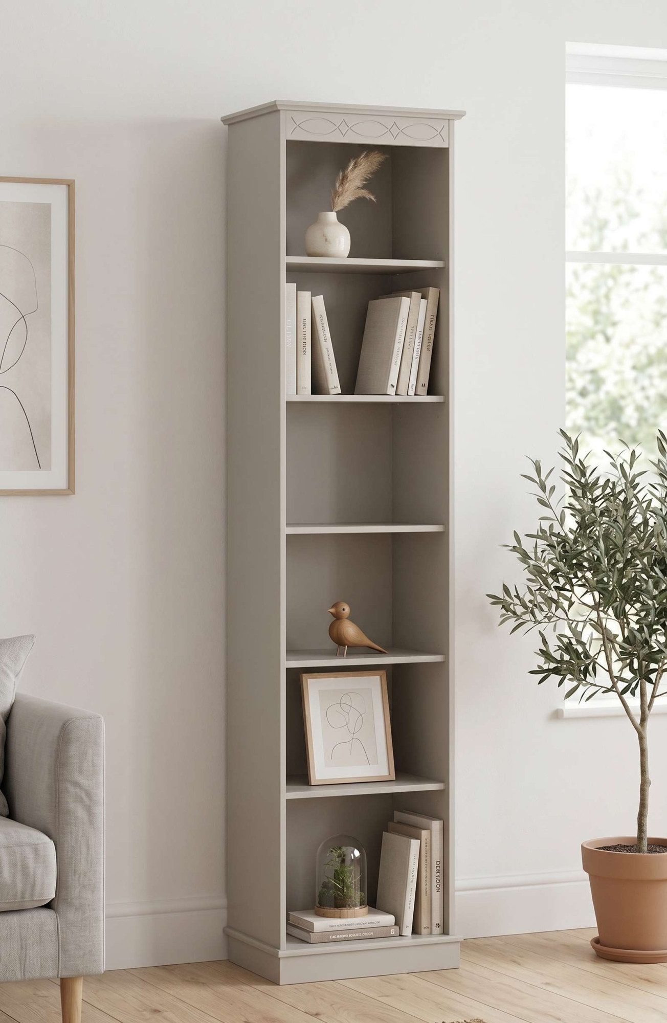OTTO home Bücherregal Indra, aus massiver Kiefer, in verscheidenen Höhen, mit FSC®