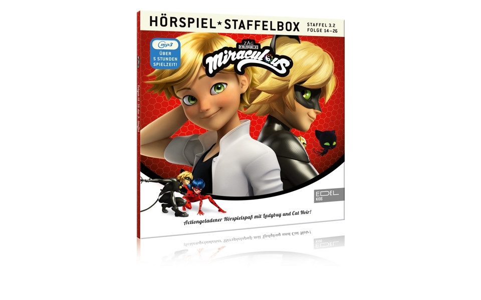 Hörspiel-CD Miraculous Staffelbox 3.2 (Staffel 3, Folgen 14-26) (mp3)