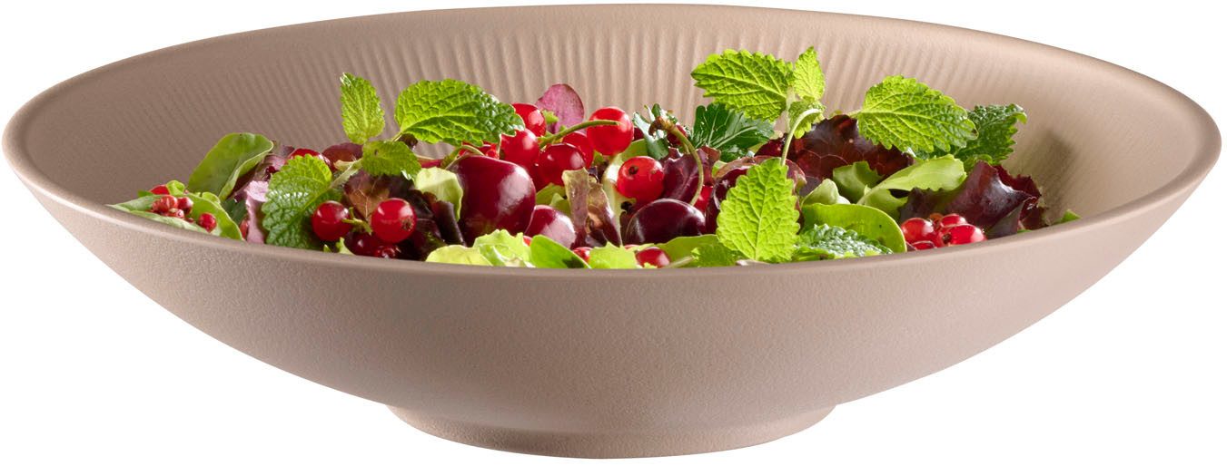 APS Schale Schüssel "NERO", 2,2 Liter, Ø 30 cm, Höhe 8 cm, Melamin, (1-tlg), aus Melamin