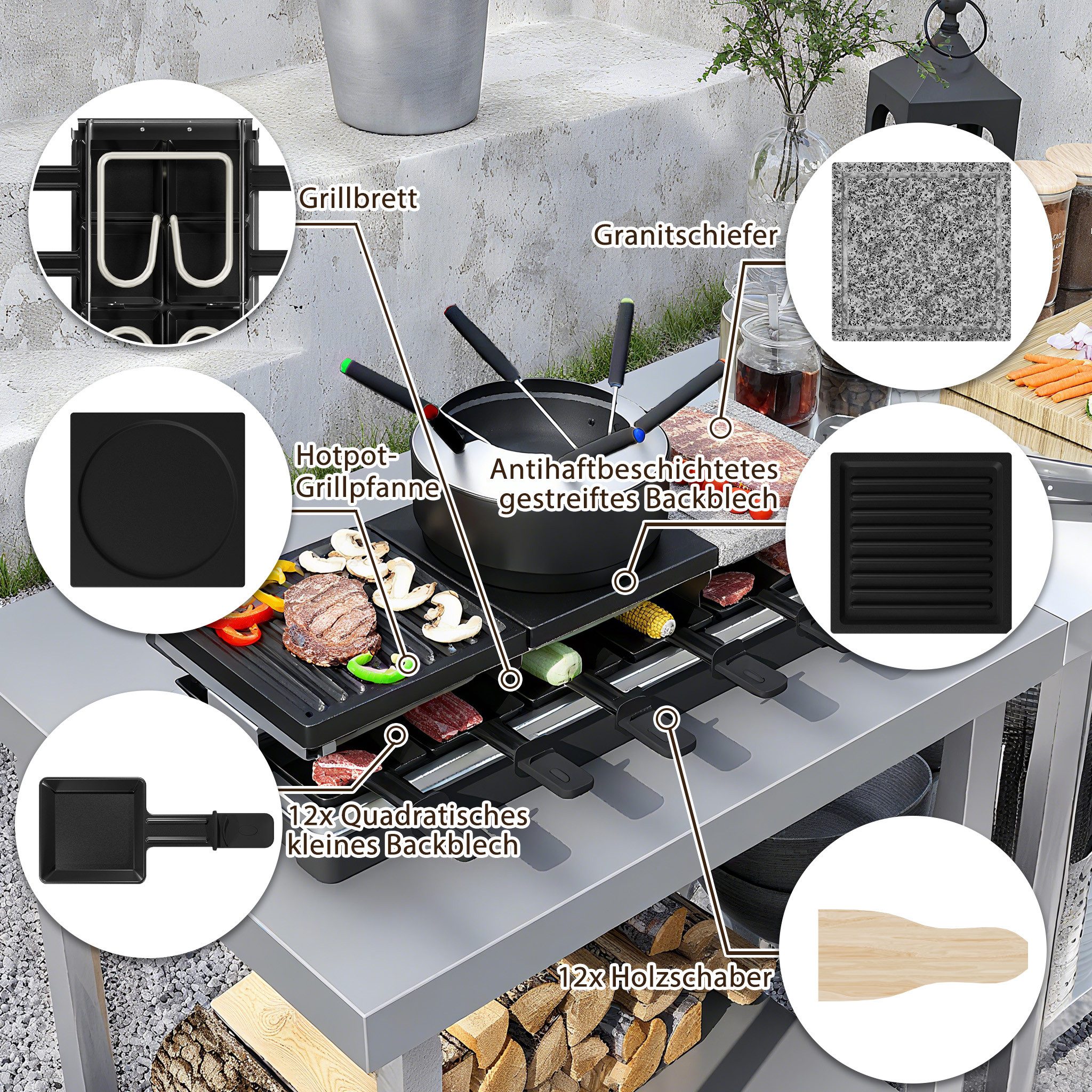 FIVMEN Raclette Grill - Bild 3