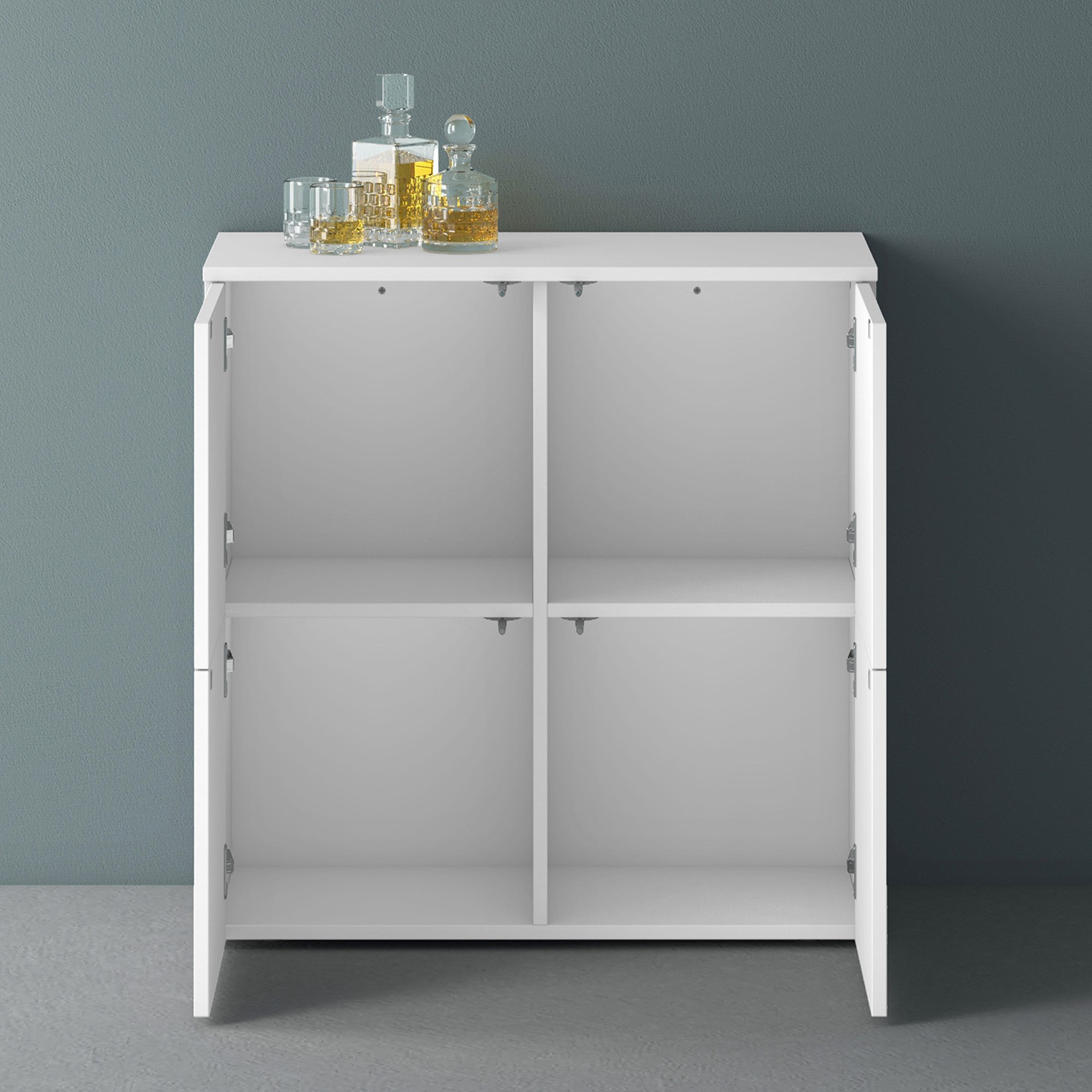 Mai & Mai Kommode Sideboard Holz Aufbewahrungsschrank Bodenstehend Möbel Schrank04
