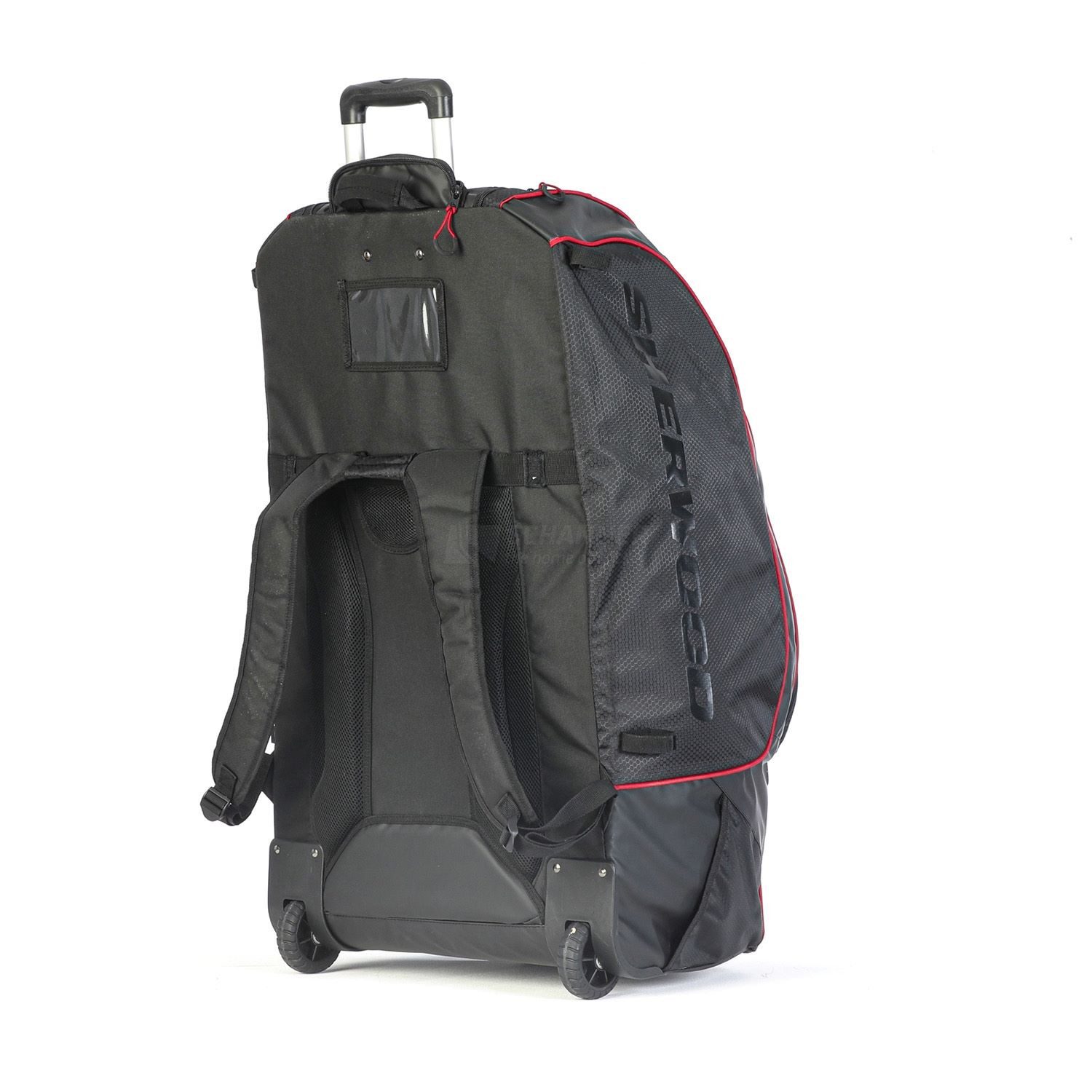 SHER-WOOD Hockeytasche Rollen-Rucksack Sherwood 9950 Tasche schwarz