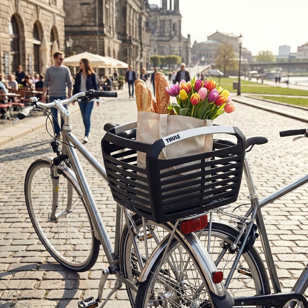 Thule Fahrradkorb Thule Fahrradkorb Pack`n Pedal sw-alu 39x30x20 cm