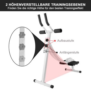 BIGTREE Heimtrainer klappbar Bauchtrainer Rückentrainer, Profi Fitnessgerät