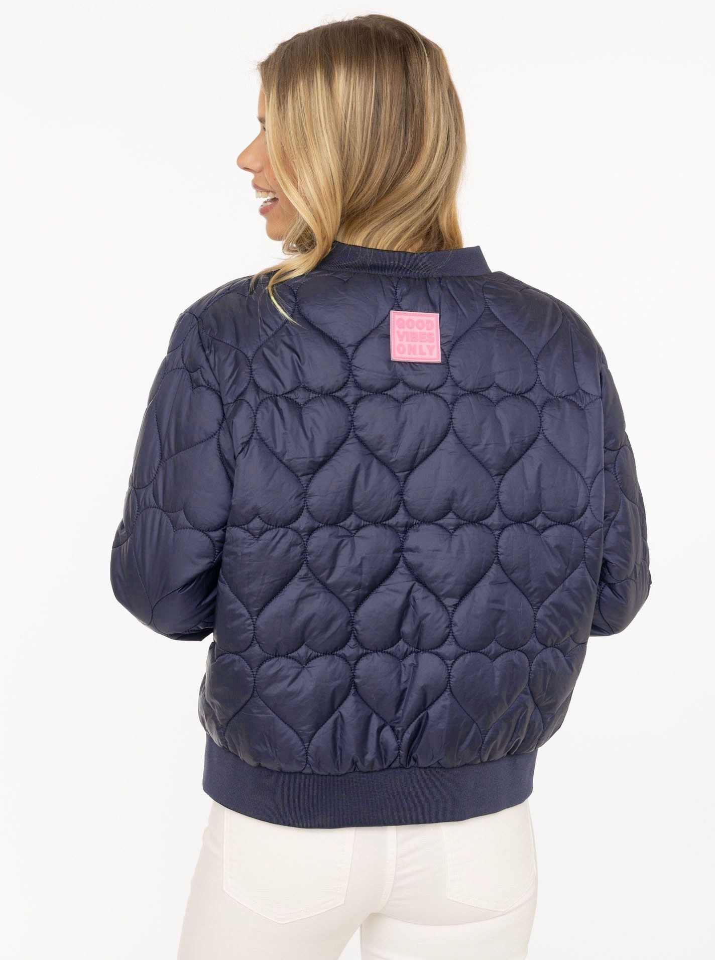 Zwillingsherz Steppjacke Bomberjacke mit gesteppten Herzen, günstig online kaufen