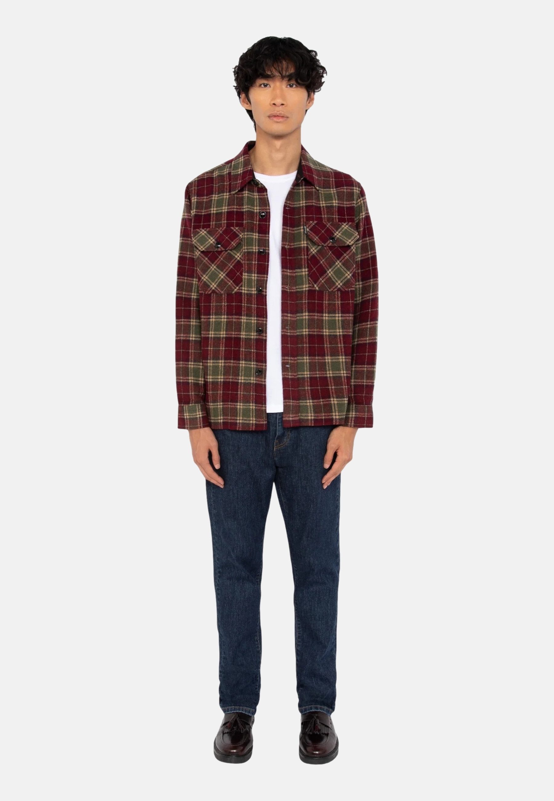 Schott NYC Hemdjacke Jacke Hemdjacke (1-St) Keine