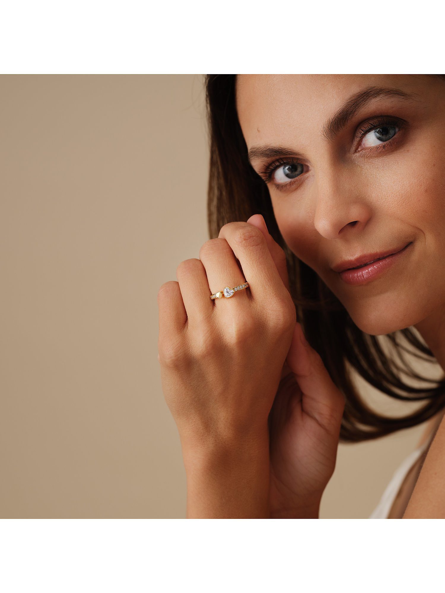 JETTE Silberring, Zirkonia günstig online kaufen