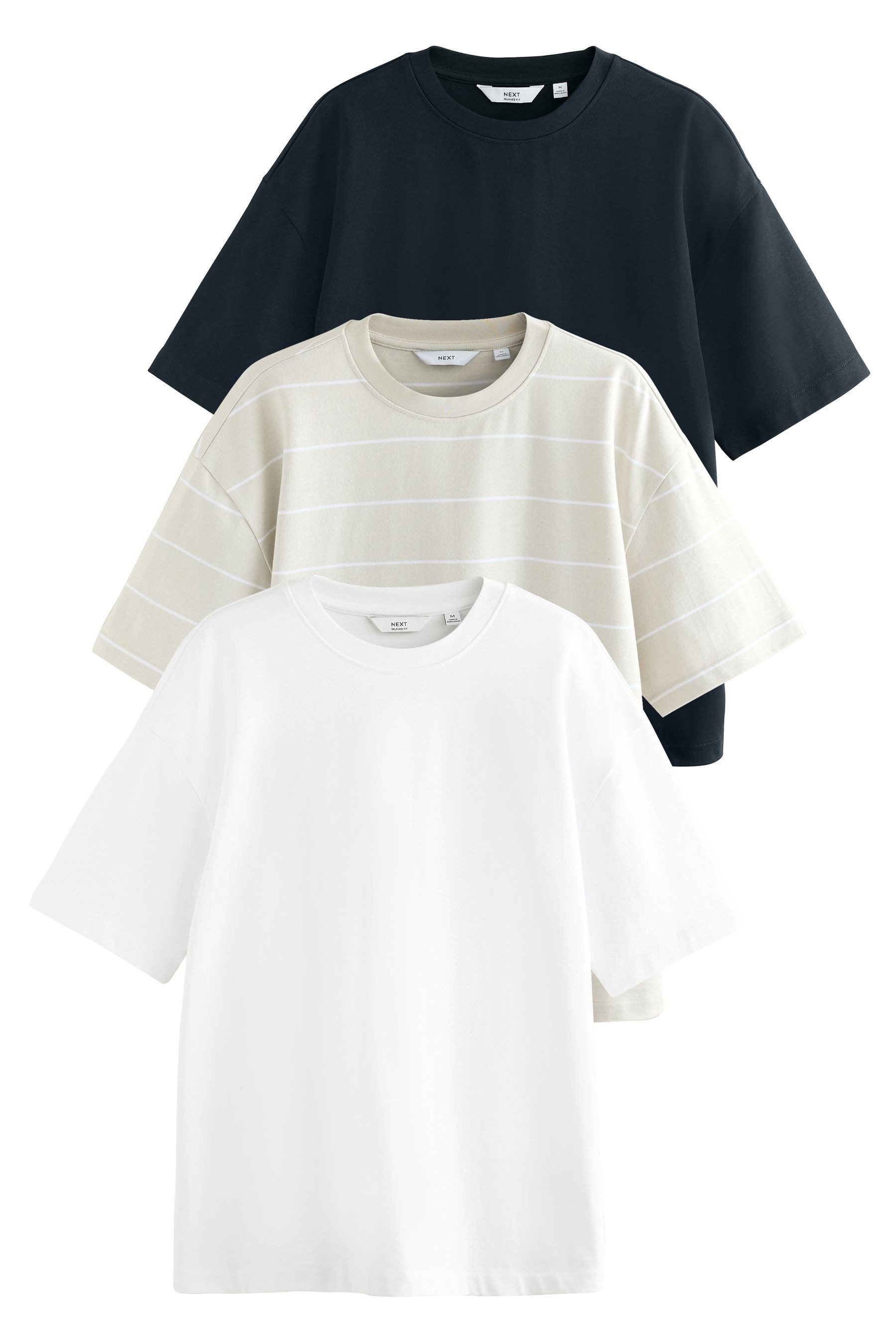 Next T-Shirt Schwere Relaxed Fit T-Shirts günstig online kaufen