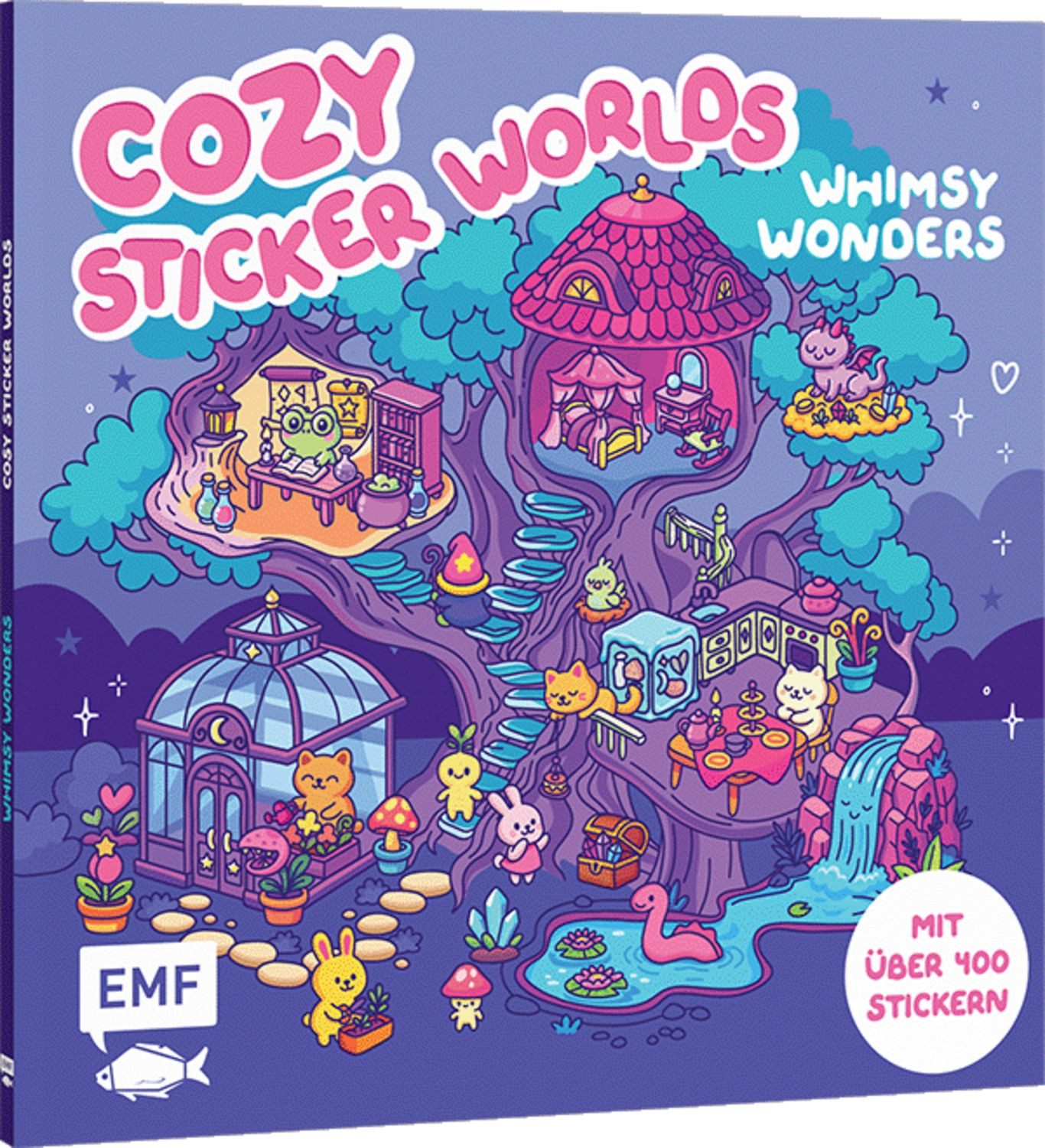 Cozy Sticker Worlds – Whimsy Wonders / diverse