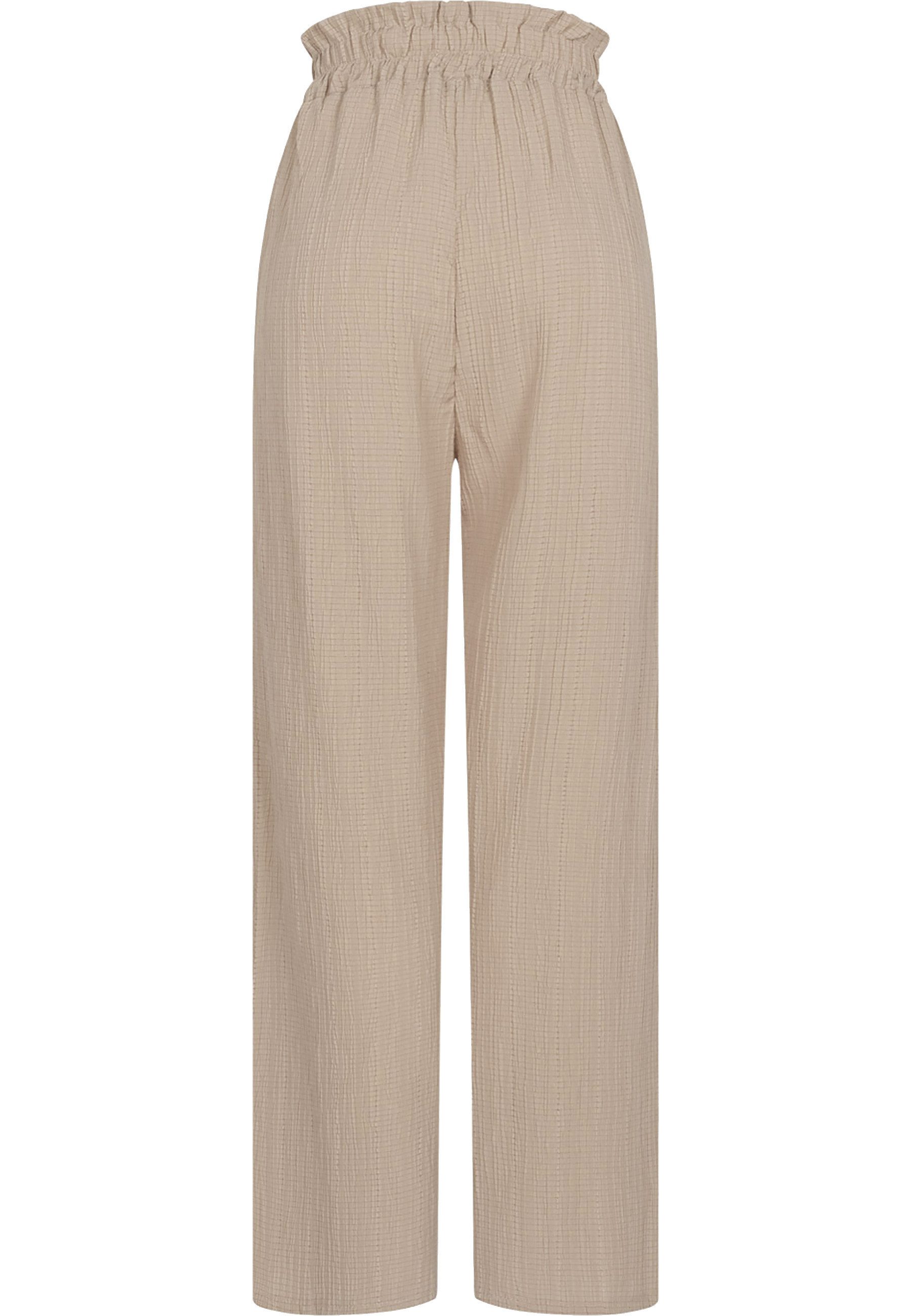 CLOUD 5IVE Stoffhose CLOUD 5IVE Sommer Hose mit weitem Beinschnitt und Strukturstoff (1-tlg)