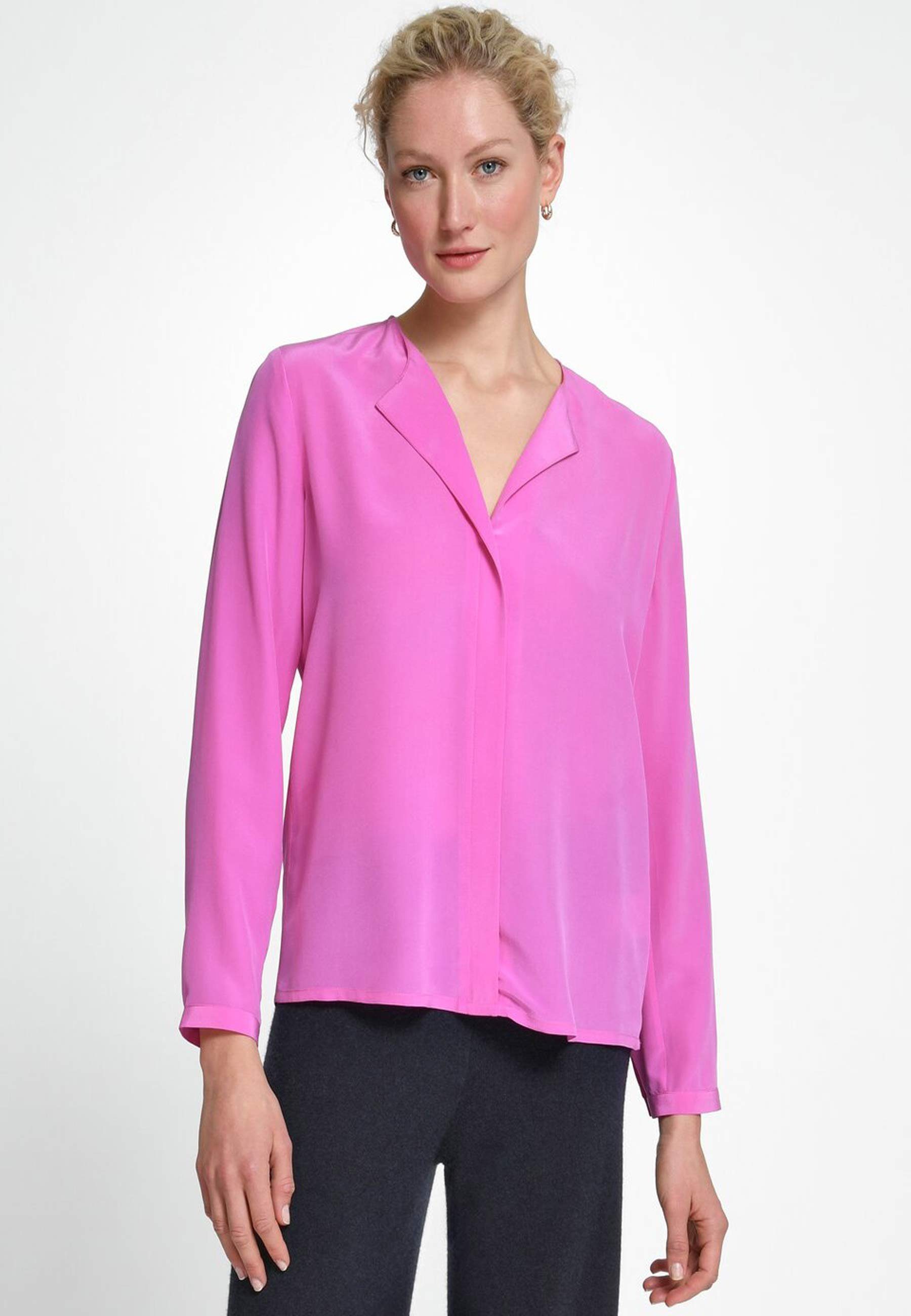 Silk mit include klassischem Klassische Bluse Design