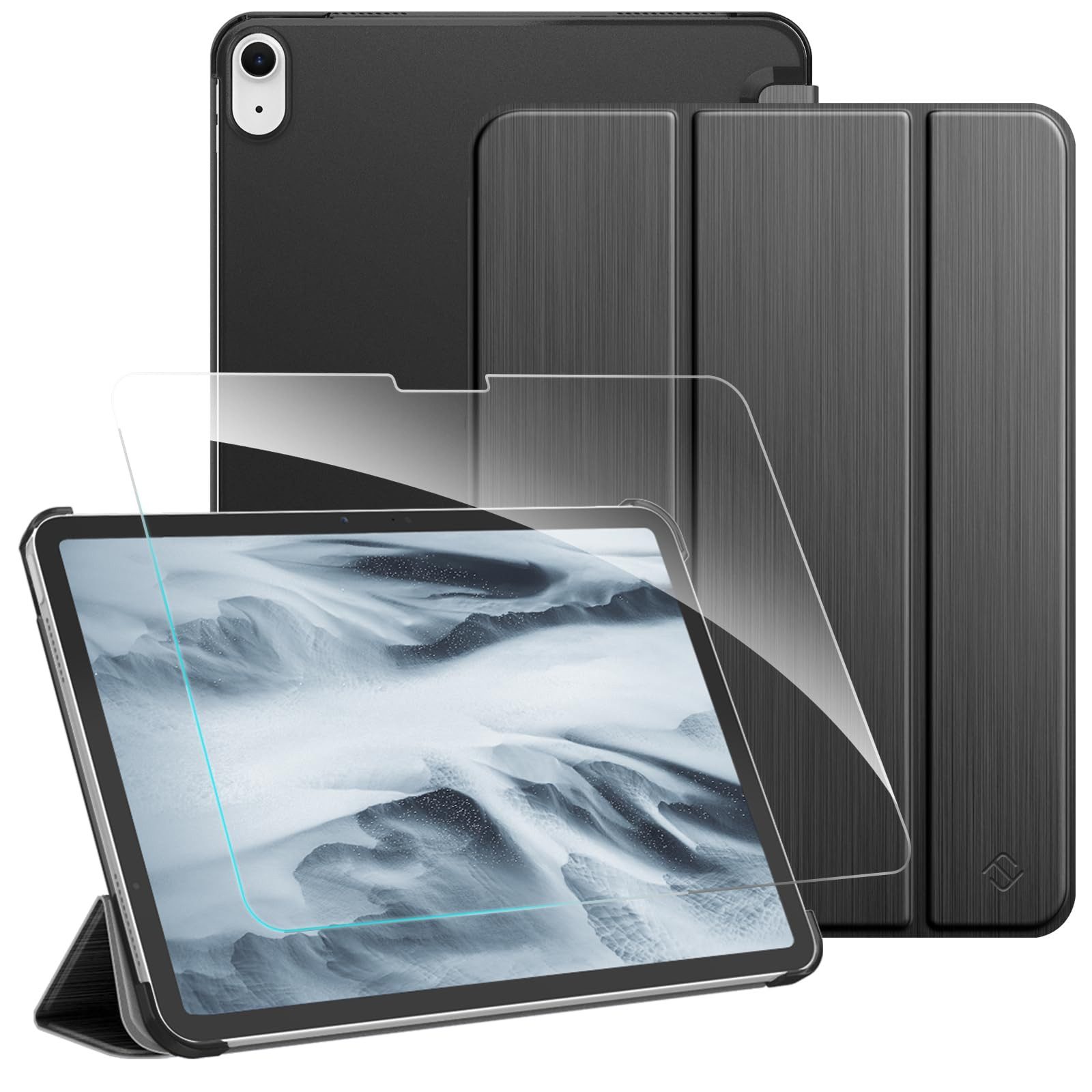 Fintie Tablet-Hülle für iPad Air 11 Zoll(M4/M3/M2-2026/2025/2024) mit Schutzfolie