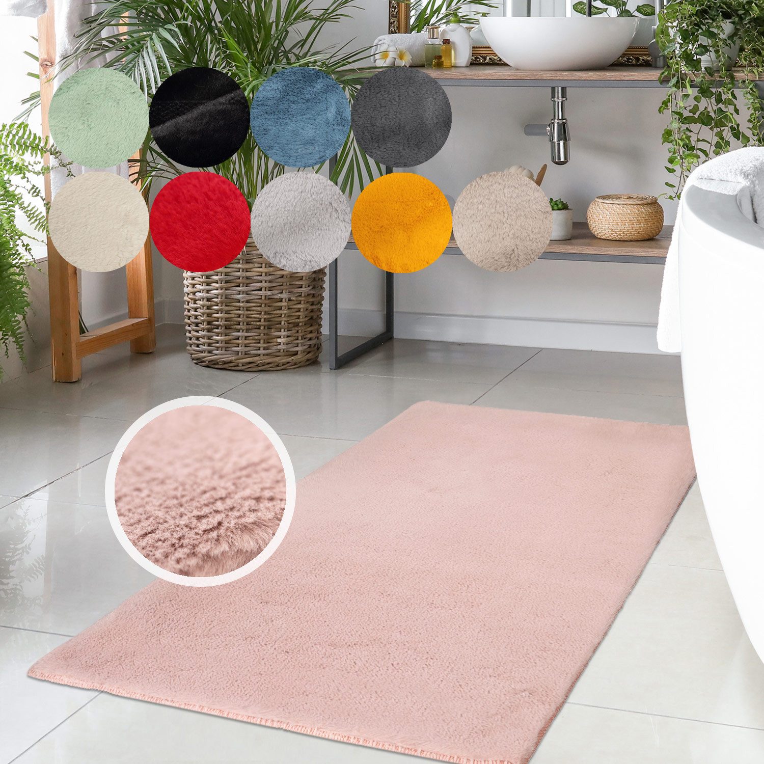 Carpet City Badematte Topia Mats, Badteppich günstig online kaufen