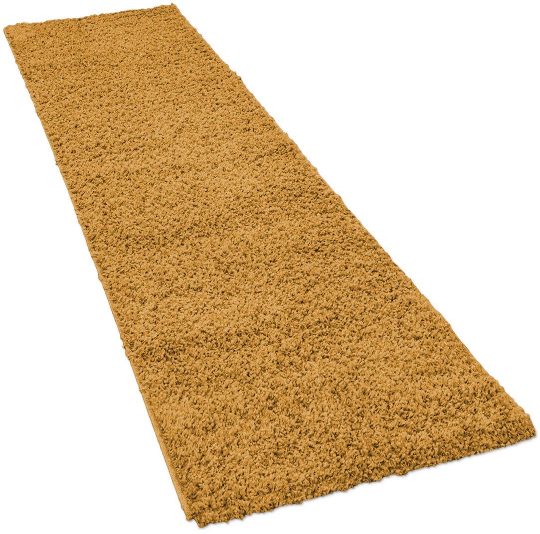 Hochflor-Teppich in gelb online kaufen | OTTO