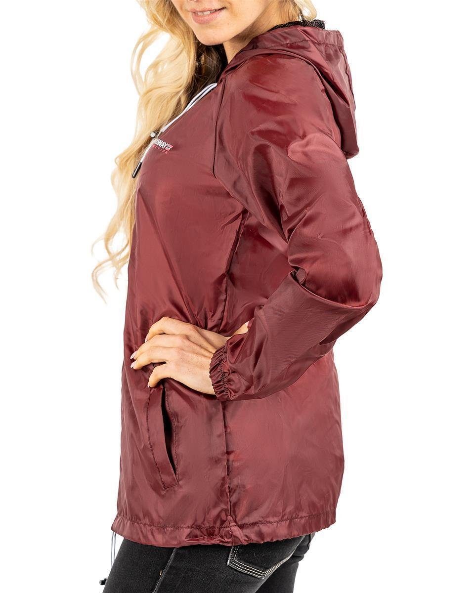 Geo Norway Windbreaker Damen Regular Fit Allwetterjacke baboat lady Perfekter Outdoor-Begleiter für aktive Frauen – Bild 3 von 5