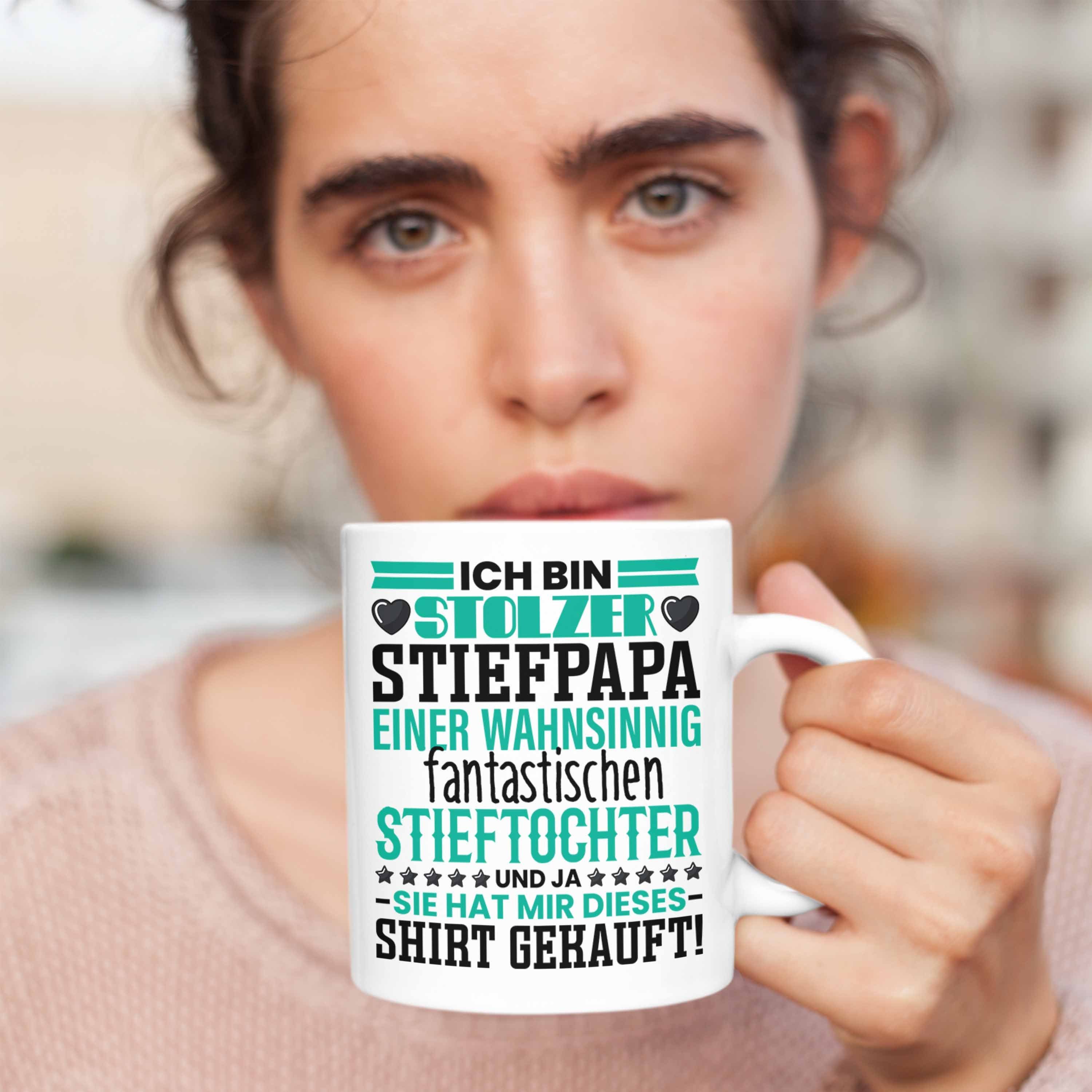 von Stiefvater Geschenk Trendation Tasse Kindern Stiefvater Weiss Ich Tasse an Bin Spruch St