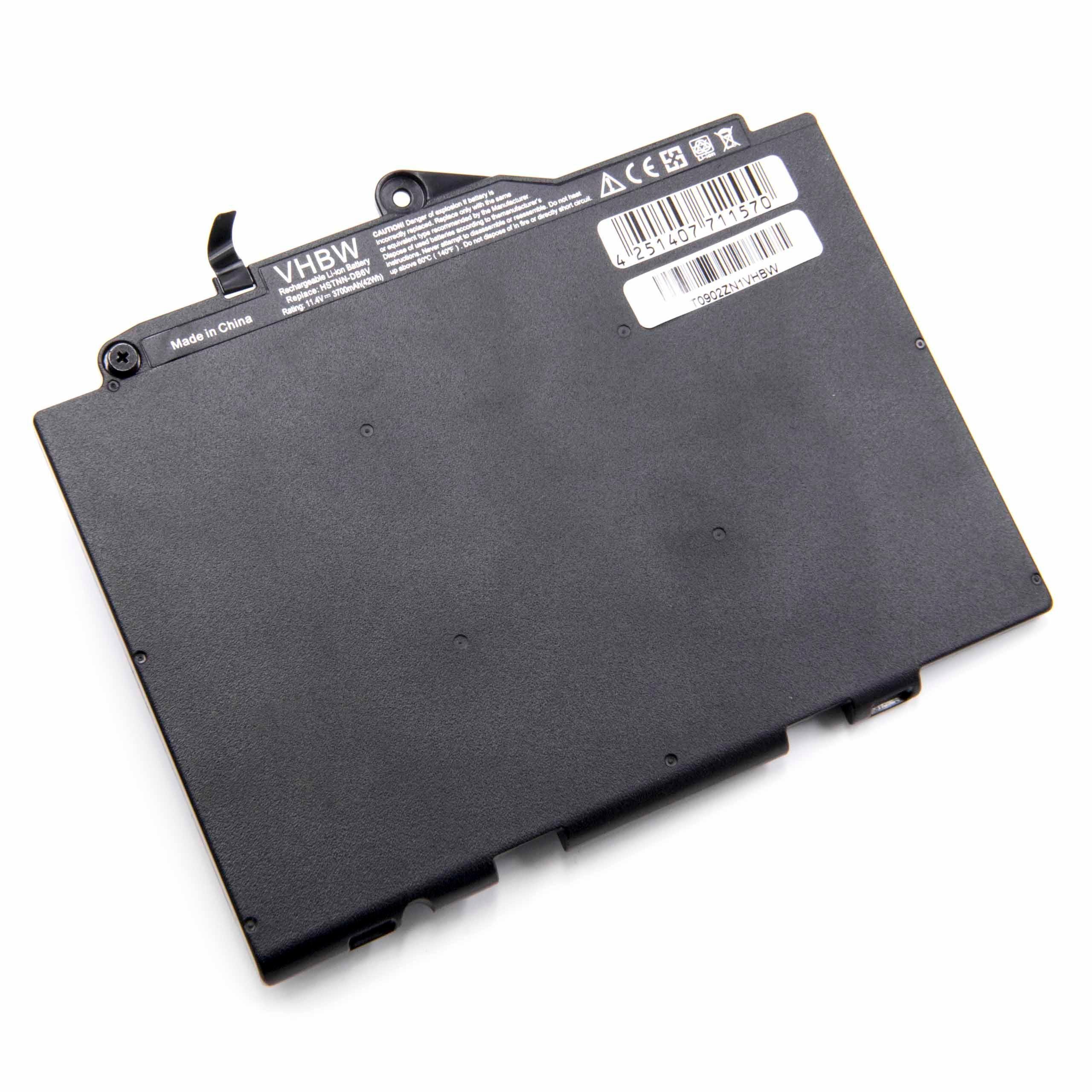 vhbw Ersatz für HP HSTNN-DB6V, 800232-241, 800232-271, 800232-541, Laptop-Akku 3700 mAh