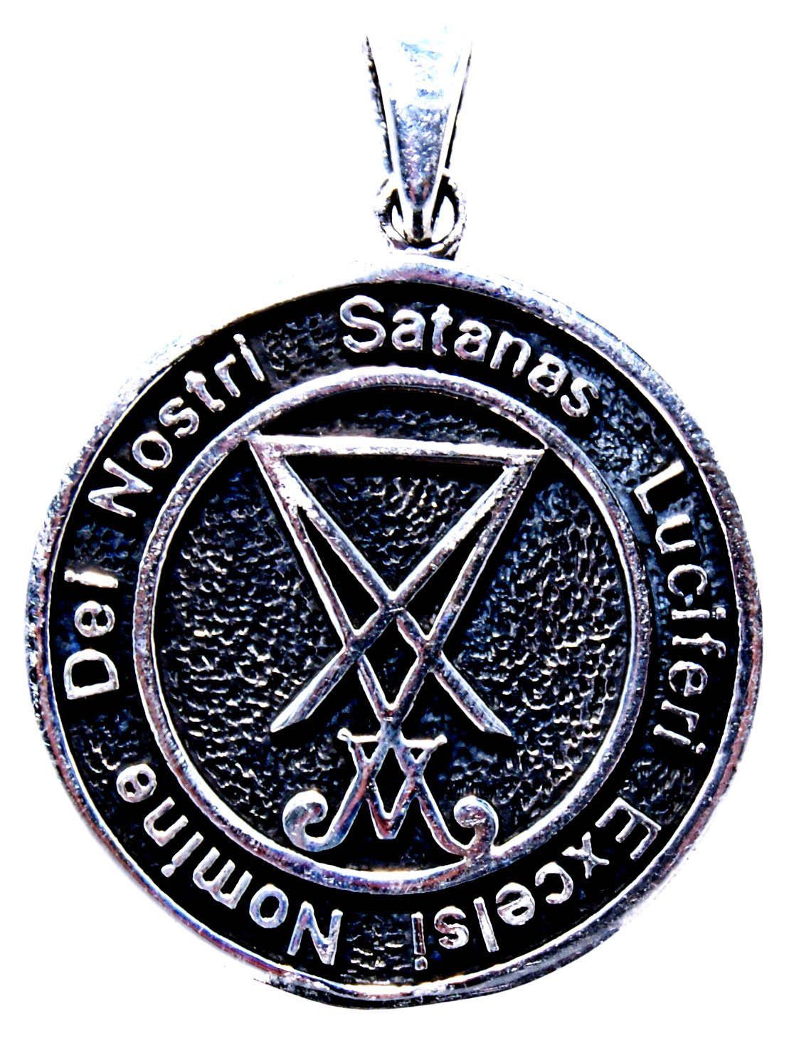 Kettenanhänger »Pentagramm Luzifer Church of Satan Drudenfuß« OTTO Accessoires Schmuck Halsketten 