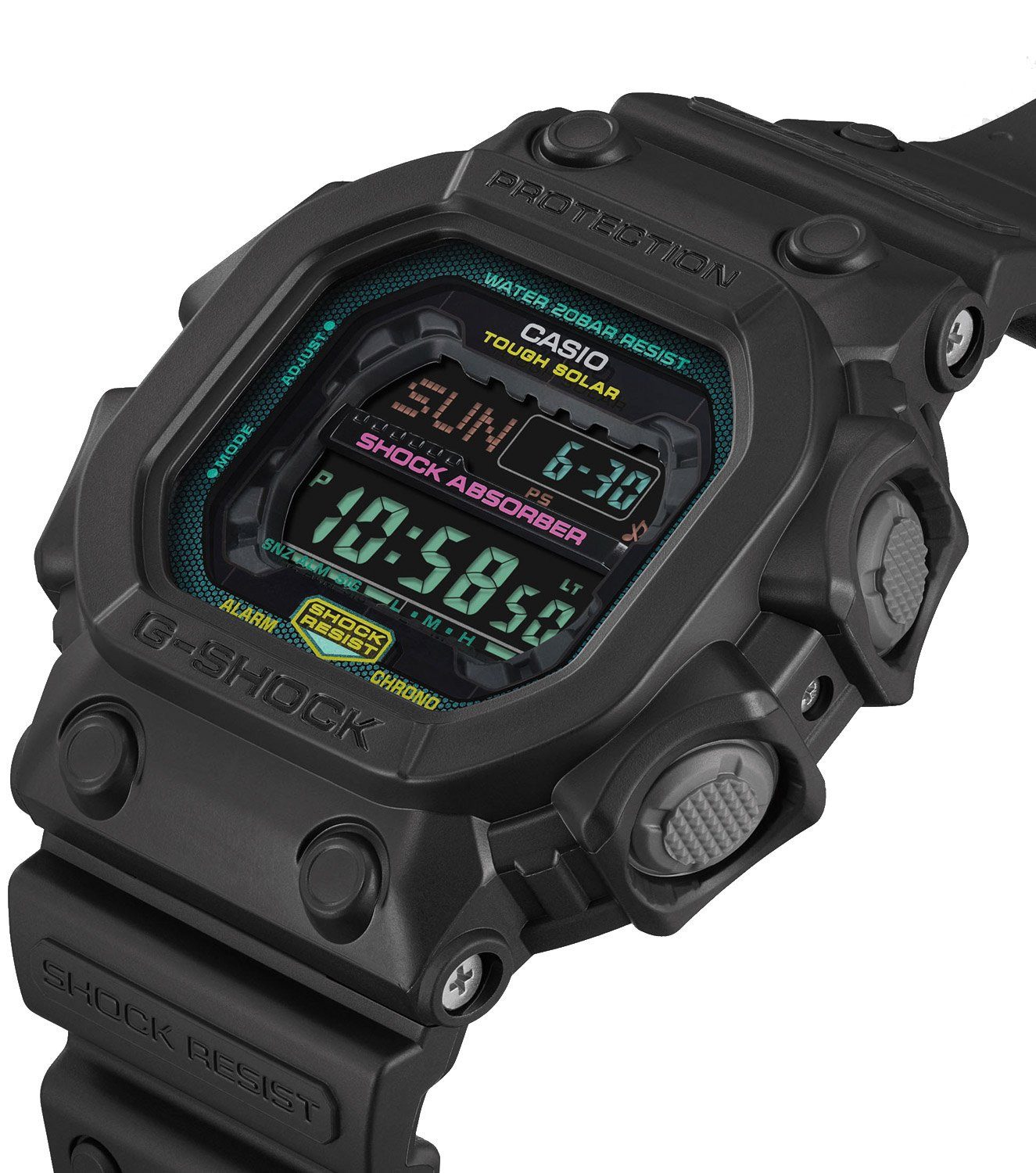 CASIO G-SHOCK Digitaluhr G-Shock Origin Solar Schwarz/Bunt günstig online kaufen