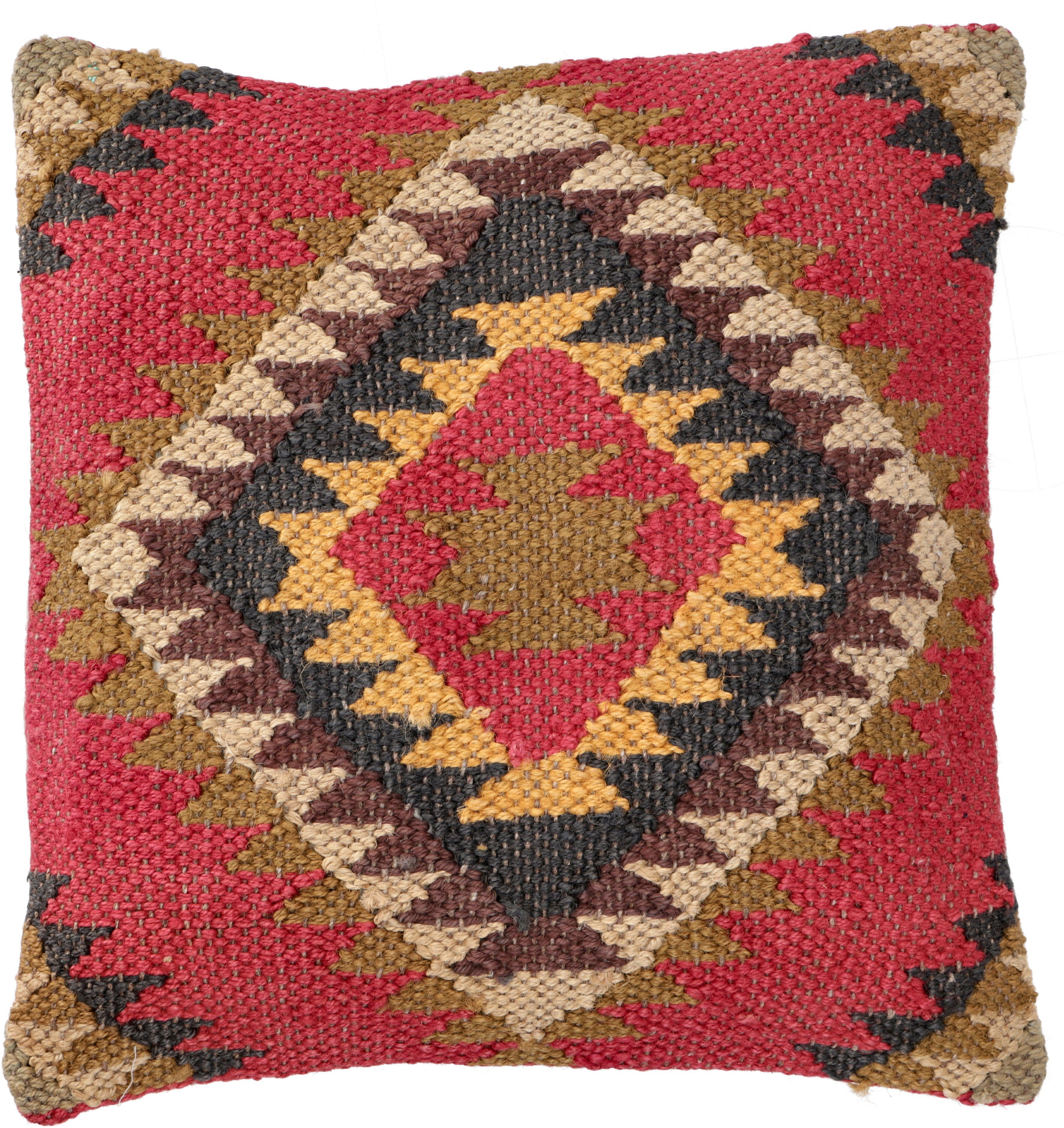 Guru-Shop Kissenbezüge Kelim Kissenhülle - 40*40 cm Modell 12