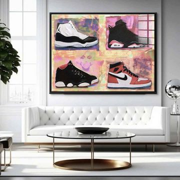 DOTCOMCANVAS® Acrylglasbild Air Jordan Sneaker - Acrylglas, Acrylglasbild Air Jordan Sneaker Lifestyle Sportschuhe Nike