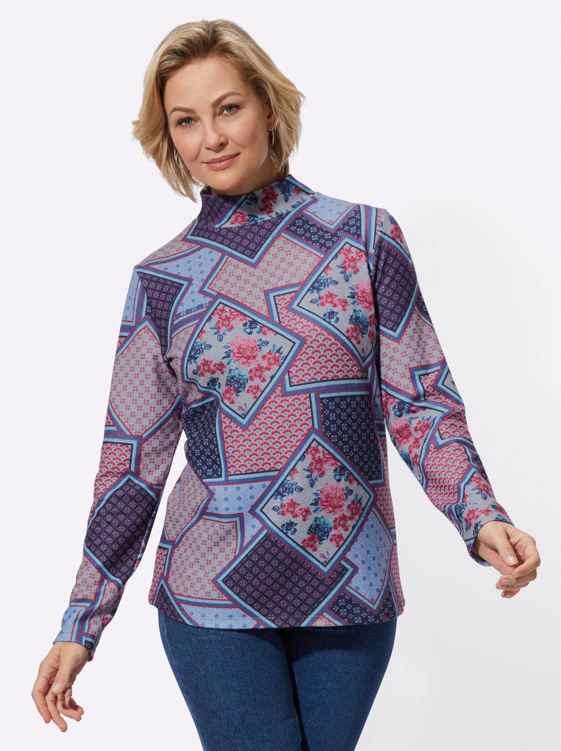 Witt T-Shirt Stehkragenshirt günstig online kaufen