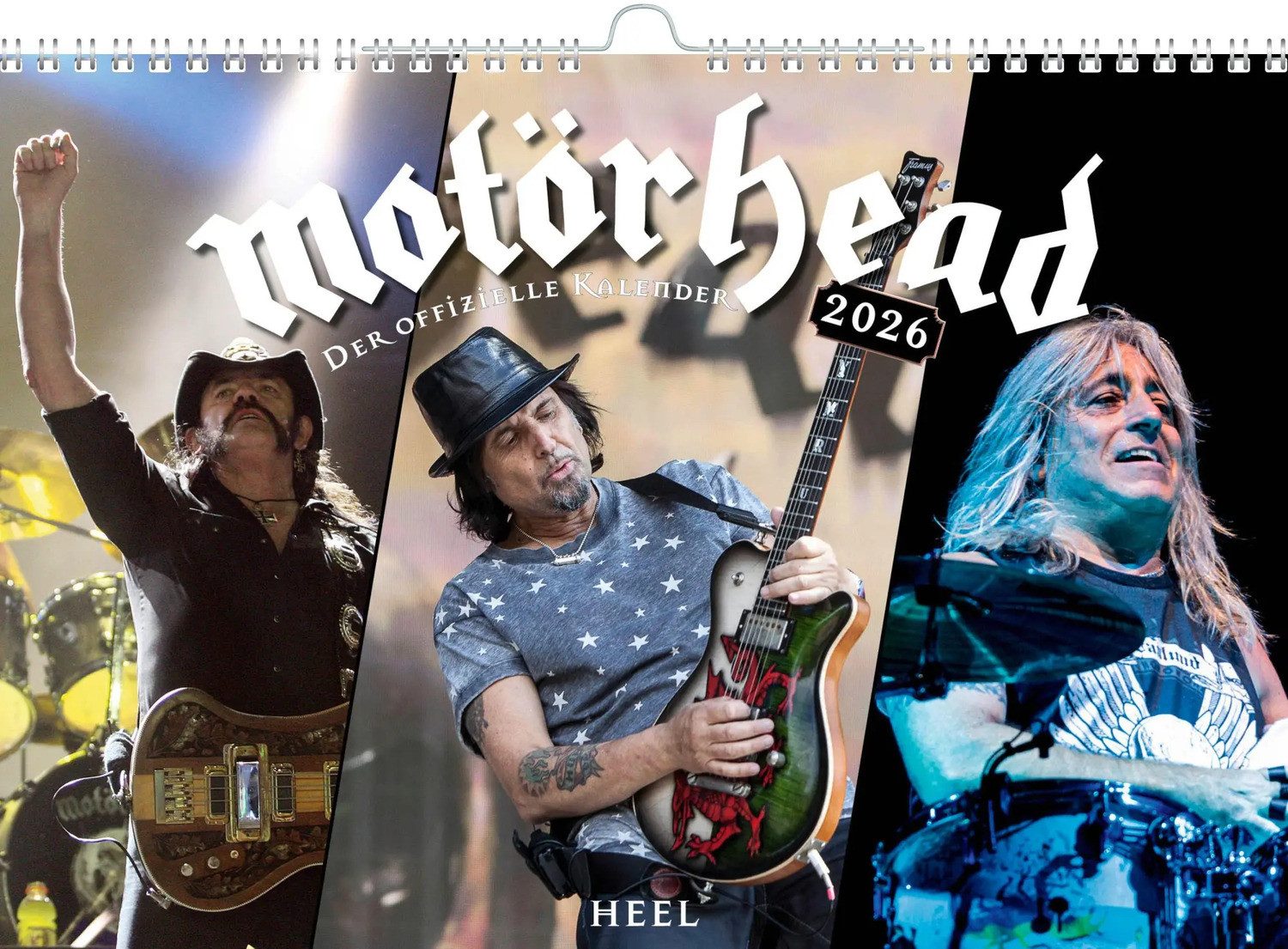 HEEL Verlag Wandkalender Motörhead Kalender 2026