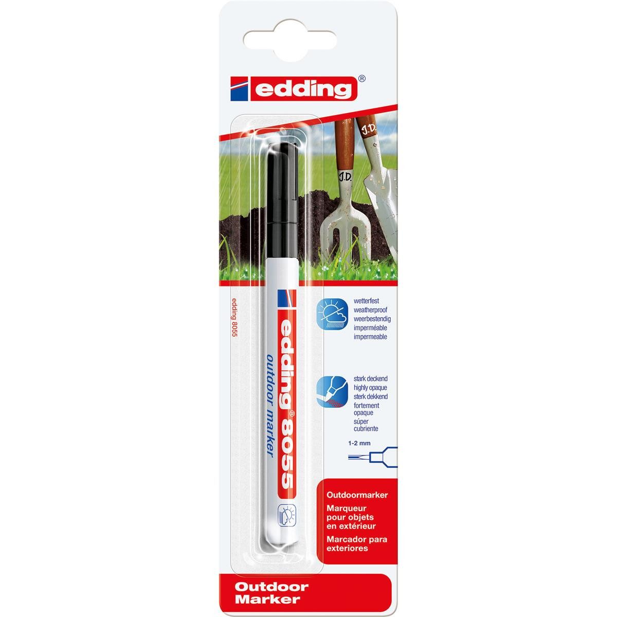 Lackmarker Spezialmarker outdoor schwarz
