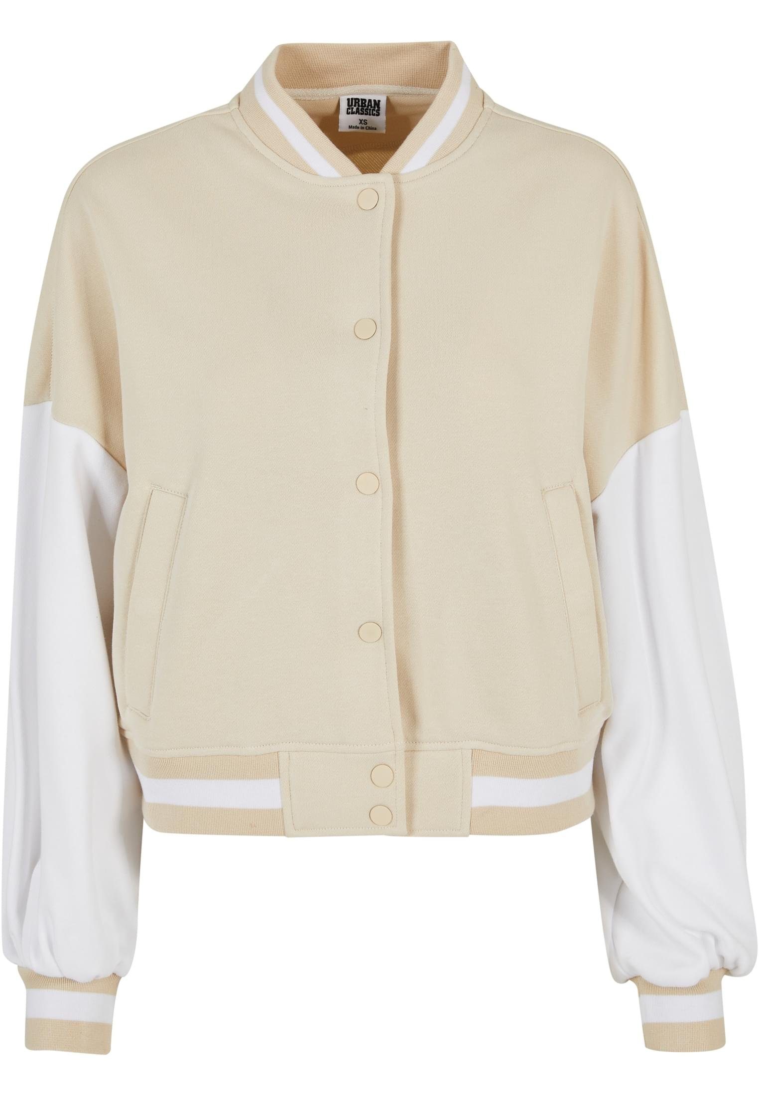 Tone Damen 2 Ladies (1-St) College Oversized Sommerjacke Terry Jacket CLASSICS softseagrass/white URBAN