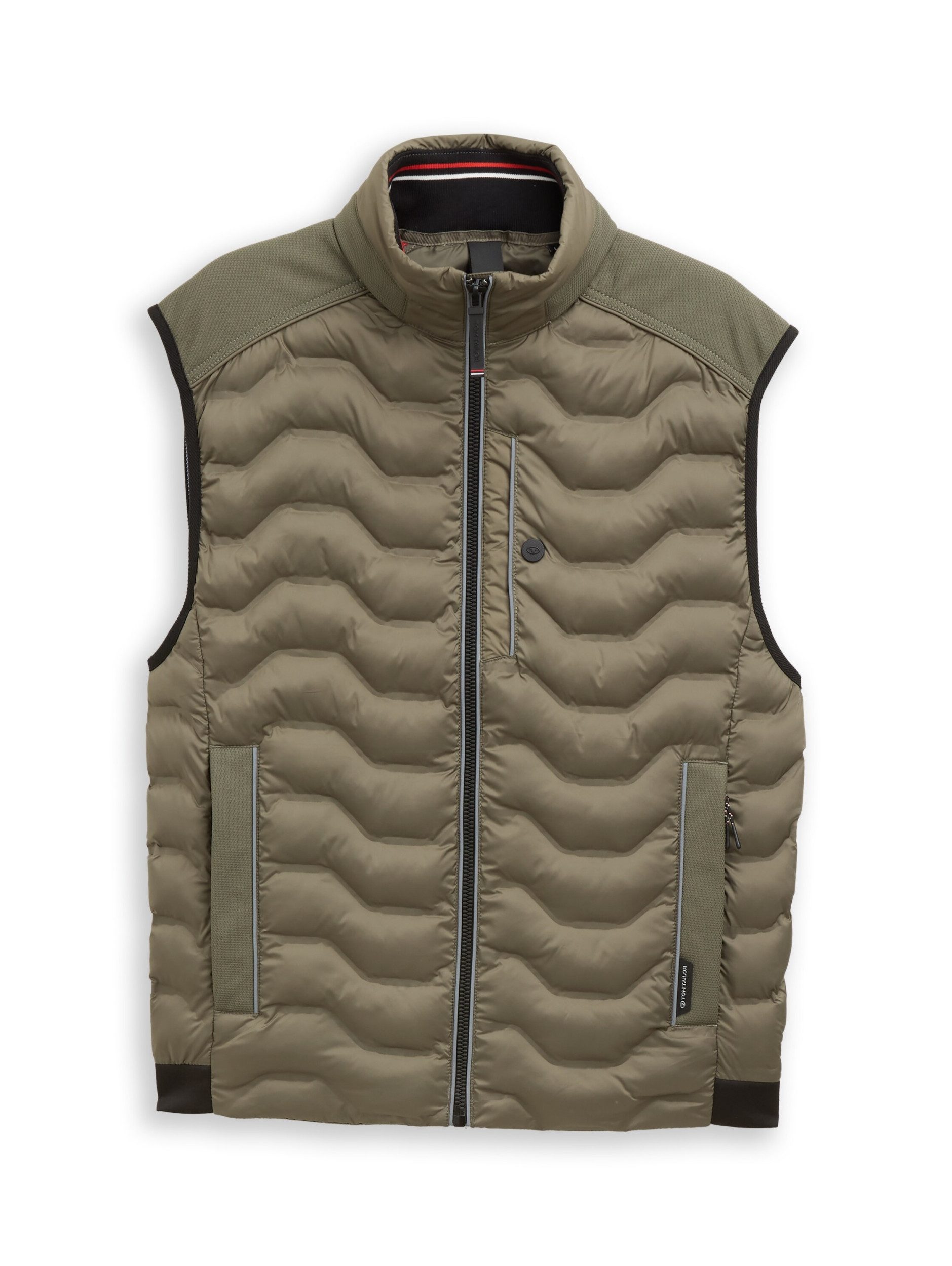 TOM TAILOR Steppweste Gesteppte Hybrid Weste - Regular Fit