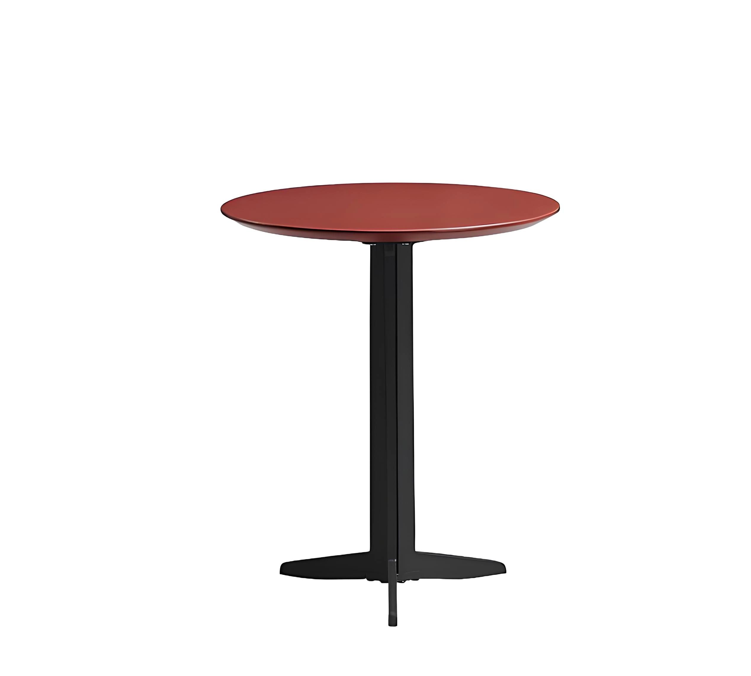 Xlmoebel Couchtisch Runder Beistelltisch aus Holz und Metall im eleganten Design (1-St., Couchtisch), Hergestellt in Europa