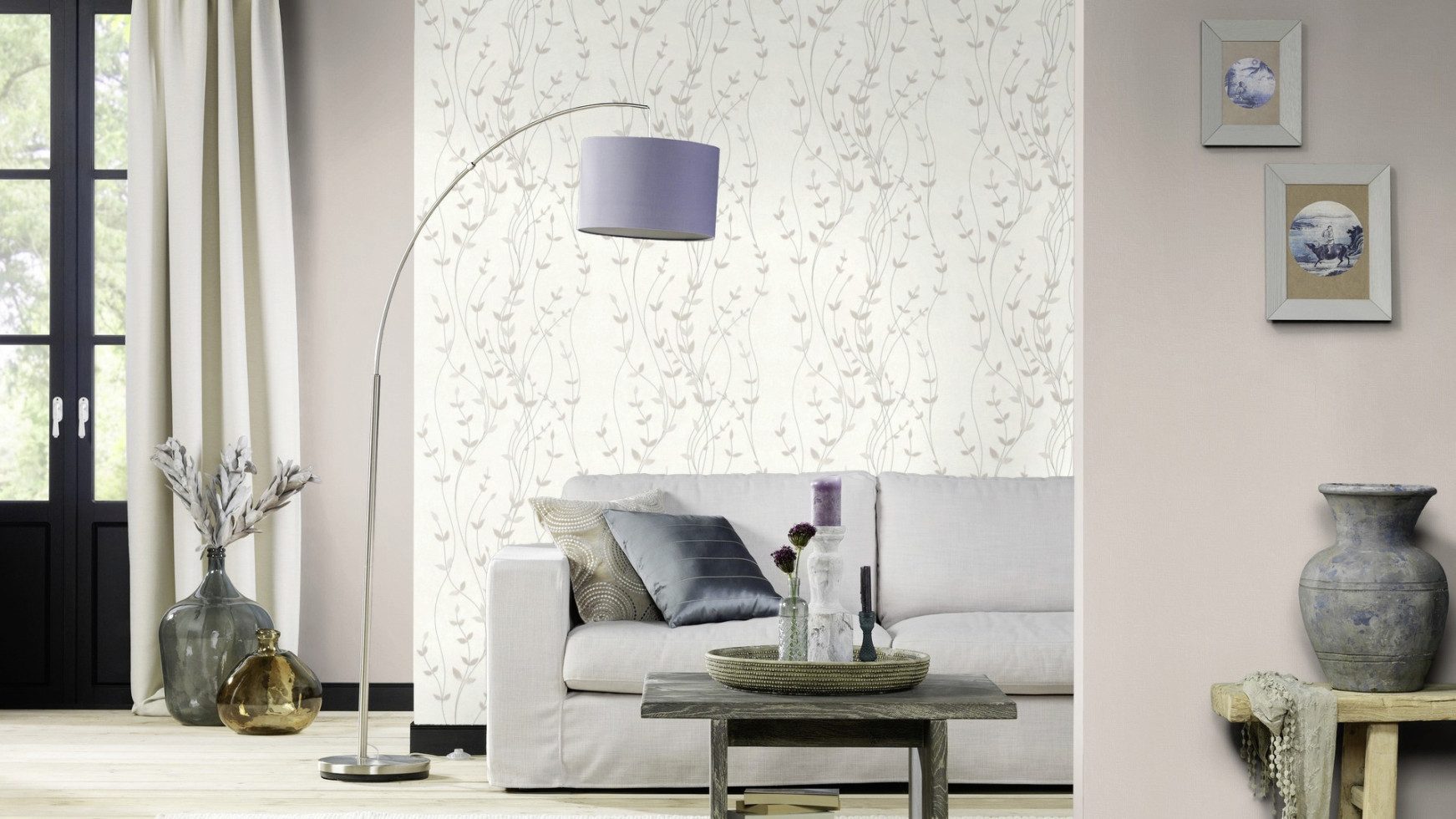 Rasch Vliestapete Rasch Vliestapete 415360 home Style uni beige – Bild 4 von 5