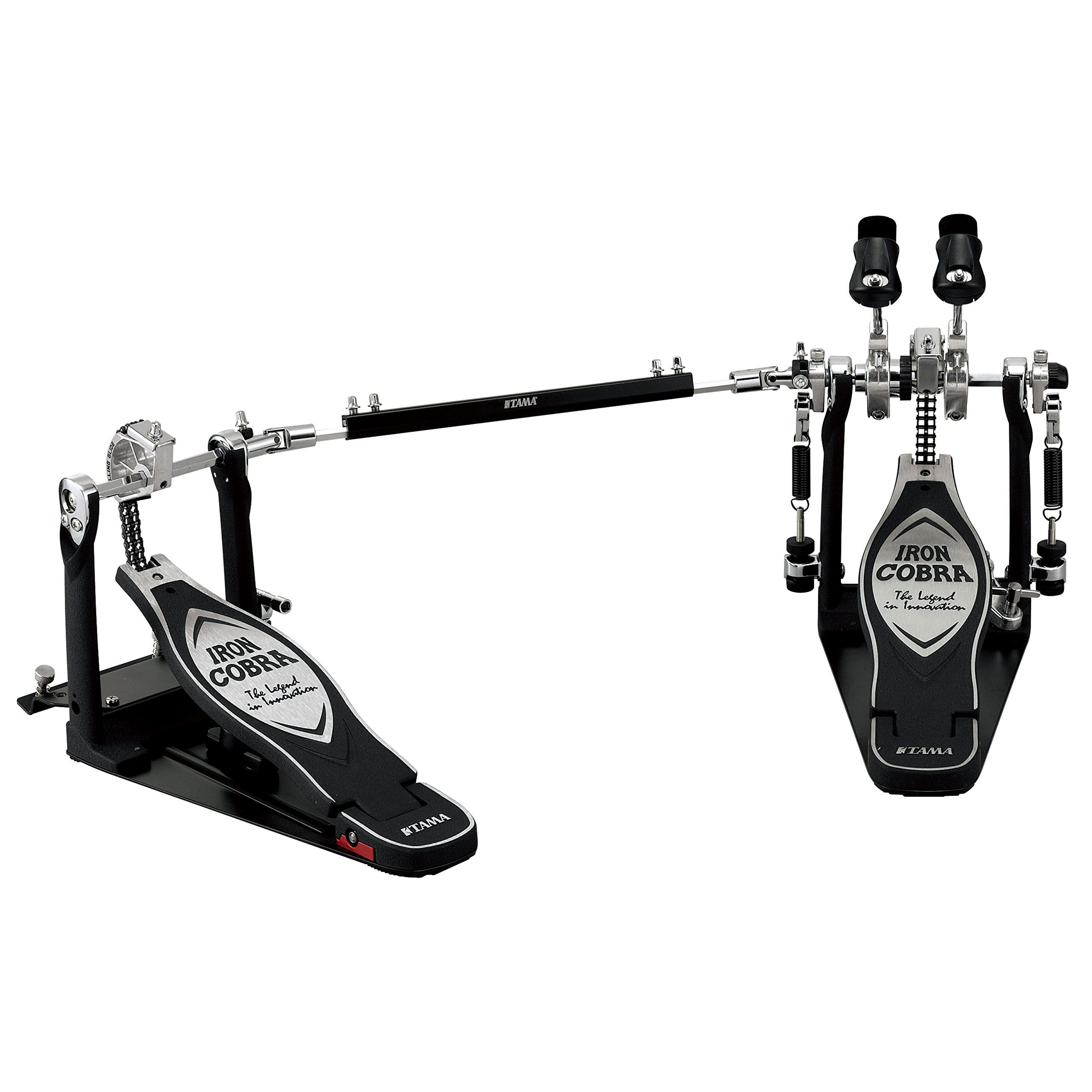 Tama Musikinstrumentenpedal, (Doppelpedal Iron Cobra HP900RWN Rolling Glide, Hardware, Doppelfußmaschinen), Doppelpedal Iron Cobra, HP900RWN, Rolling Glide - Doppelfußmaschine