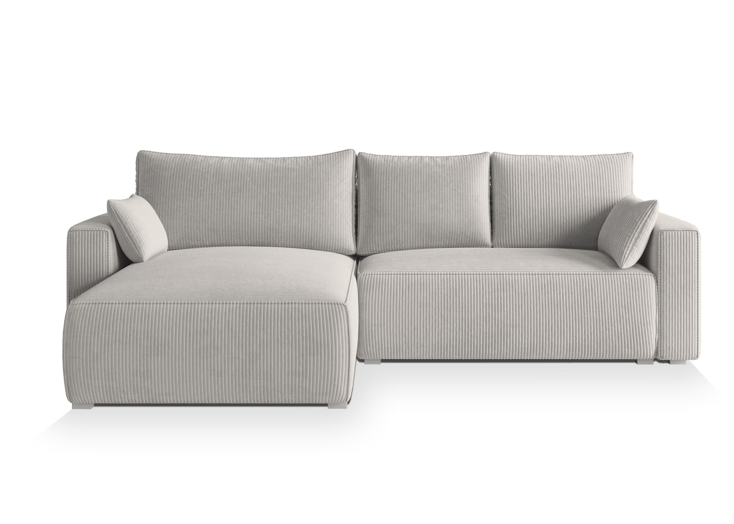 Masseno Ecksofa FORIL mit Schlaffunktion L-Form, Sofa mit Bettkasten günstig online kaufen