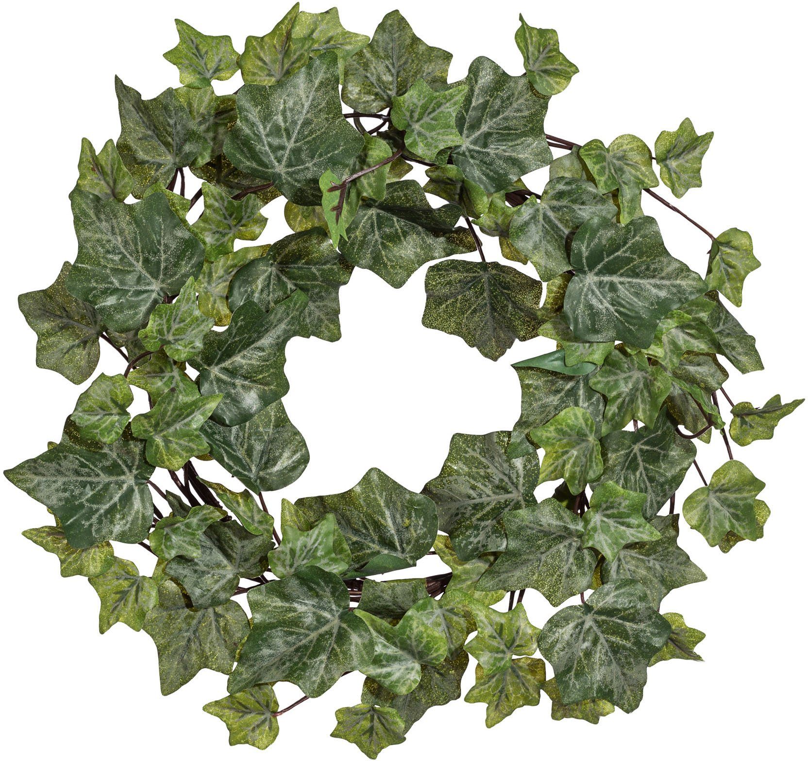 Kunstkranz Efeukranz mit englischem Blatt Efeu, Creativ green, Höhe 5 cm, 2 günstig online kaufen