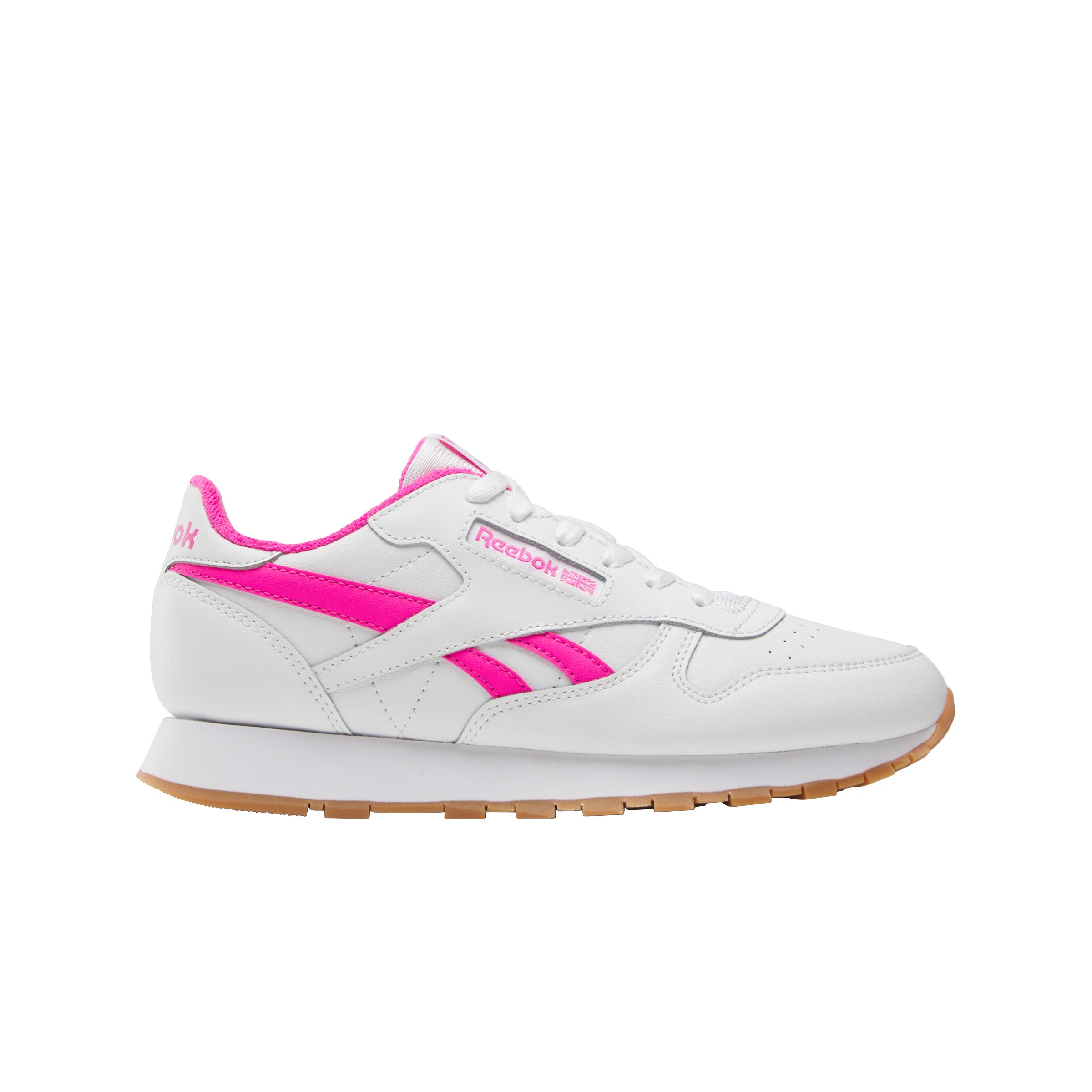 weiß-pink Classic CLASSIC Reebok LEATHER Sneaker