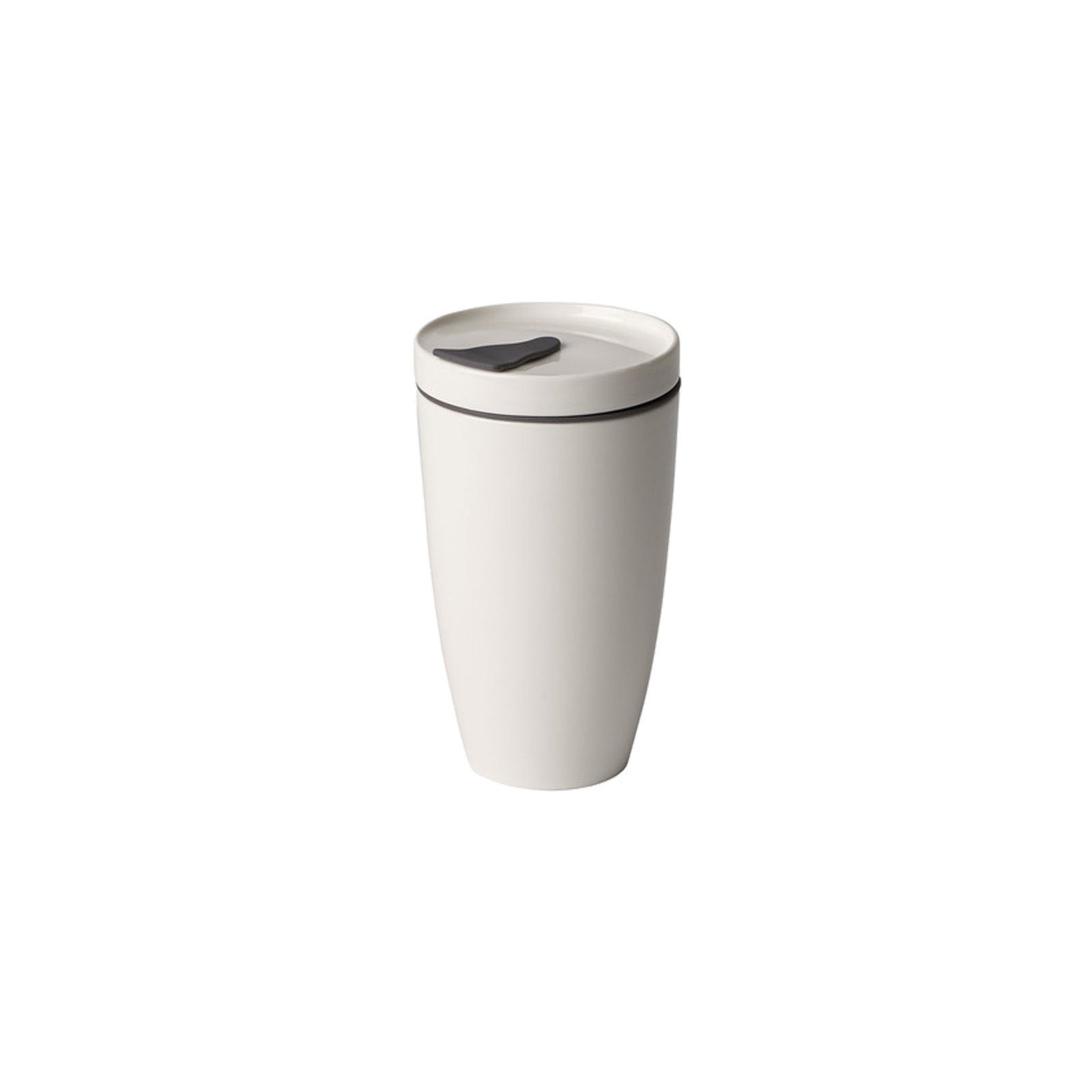 like. by Villeroy & Boch Thermobecher To Go Kaffeebecher 350 ml, Porzellan