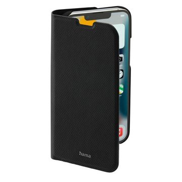 Hama Smartphone-Hülle Booklet für Apple iPhone 13 Pro Max, schwarz, schlankes Design, Mit Standfunktion und Einsteckfächer