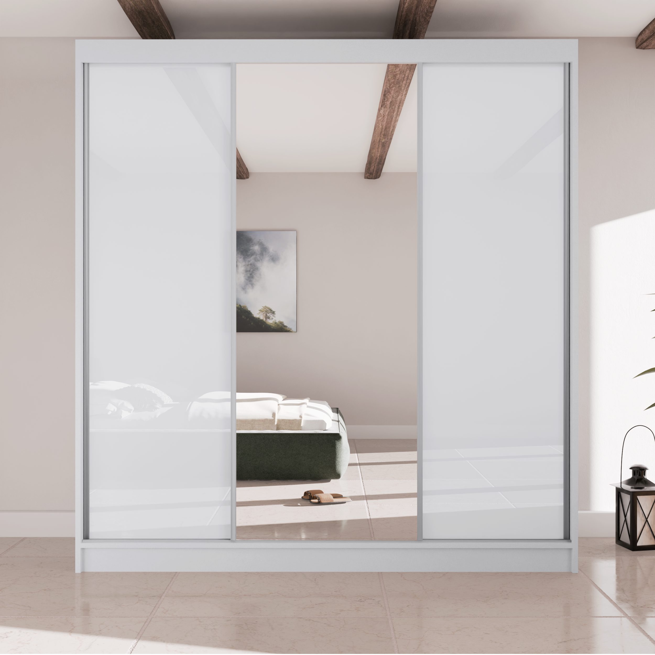 Beautysofa Kleiderschrank VELIS II Breite: 200cm, günstig online kaufen