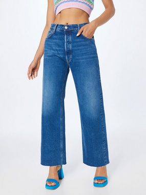 Replay Weite Jeans (1-tlg) Fransen