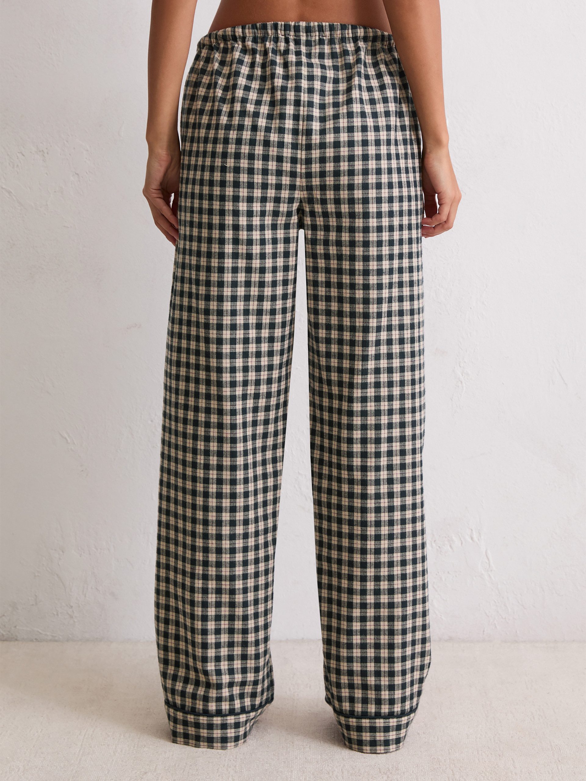 Marc O'Polo Pyjamahose Mix N Match Flannel schlaf-hose pyjama schlafmode