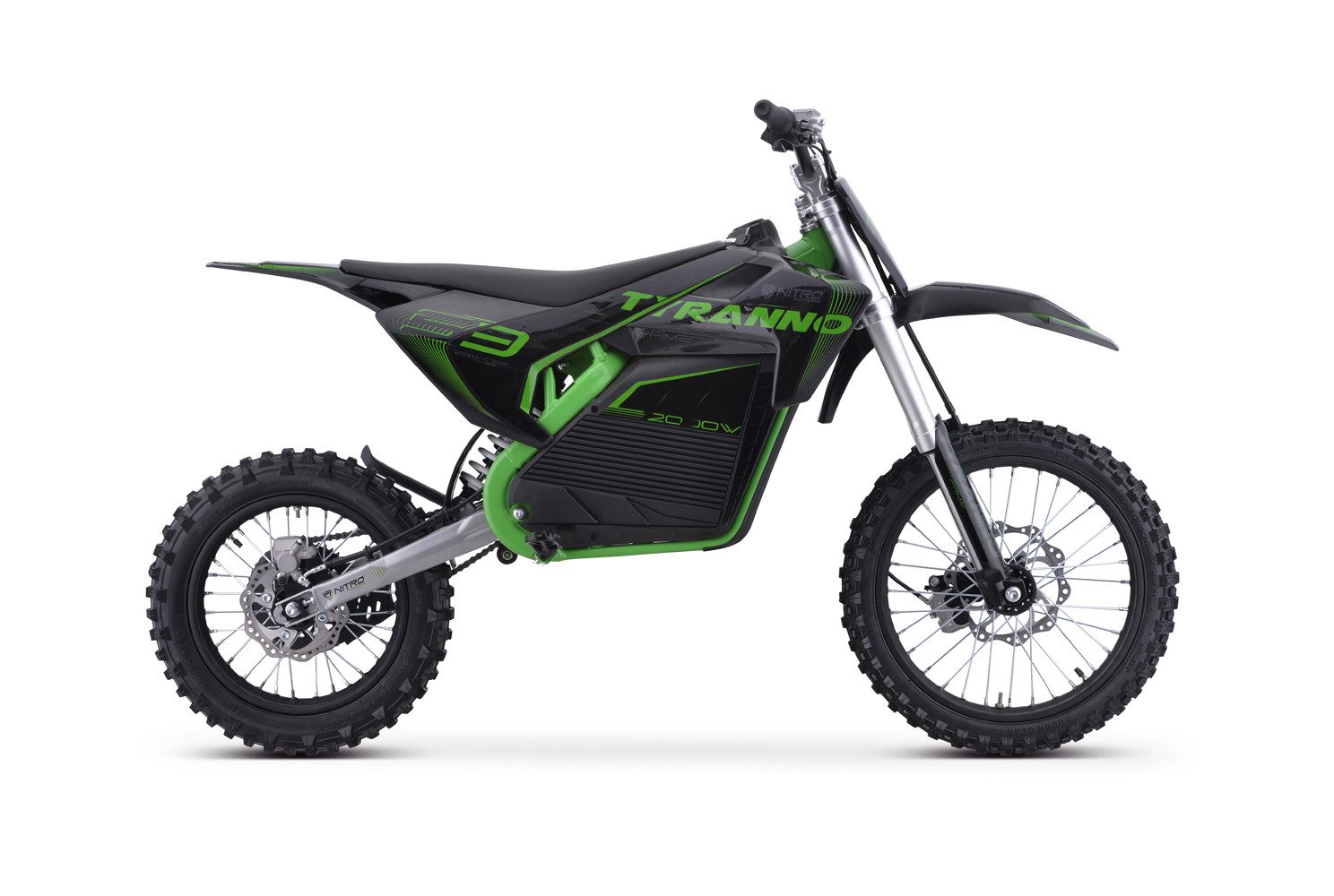 Smarty Crossrad E-Dirtbike Tyranno 2000W 72V30Ah Lith 17"14"