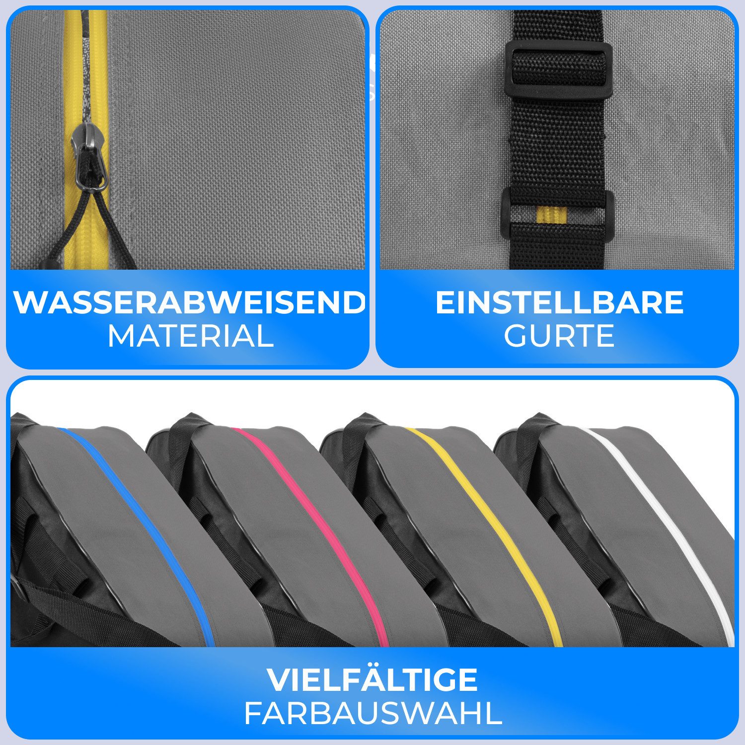 Styngard Sporttasche MONTREAL, Schlittschuhtasche Damen & Herren - Inlinertasche für Eislaufschuhe