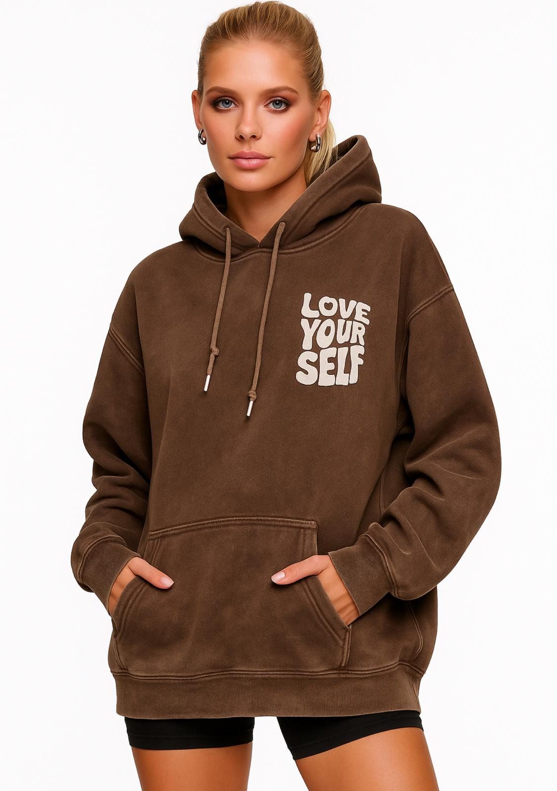 Worldclassca Hoodie Worldclassca Oversized LOVE SELF günstig online kaufen
