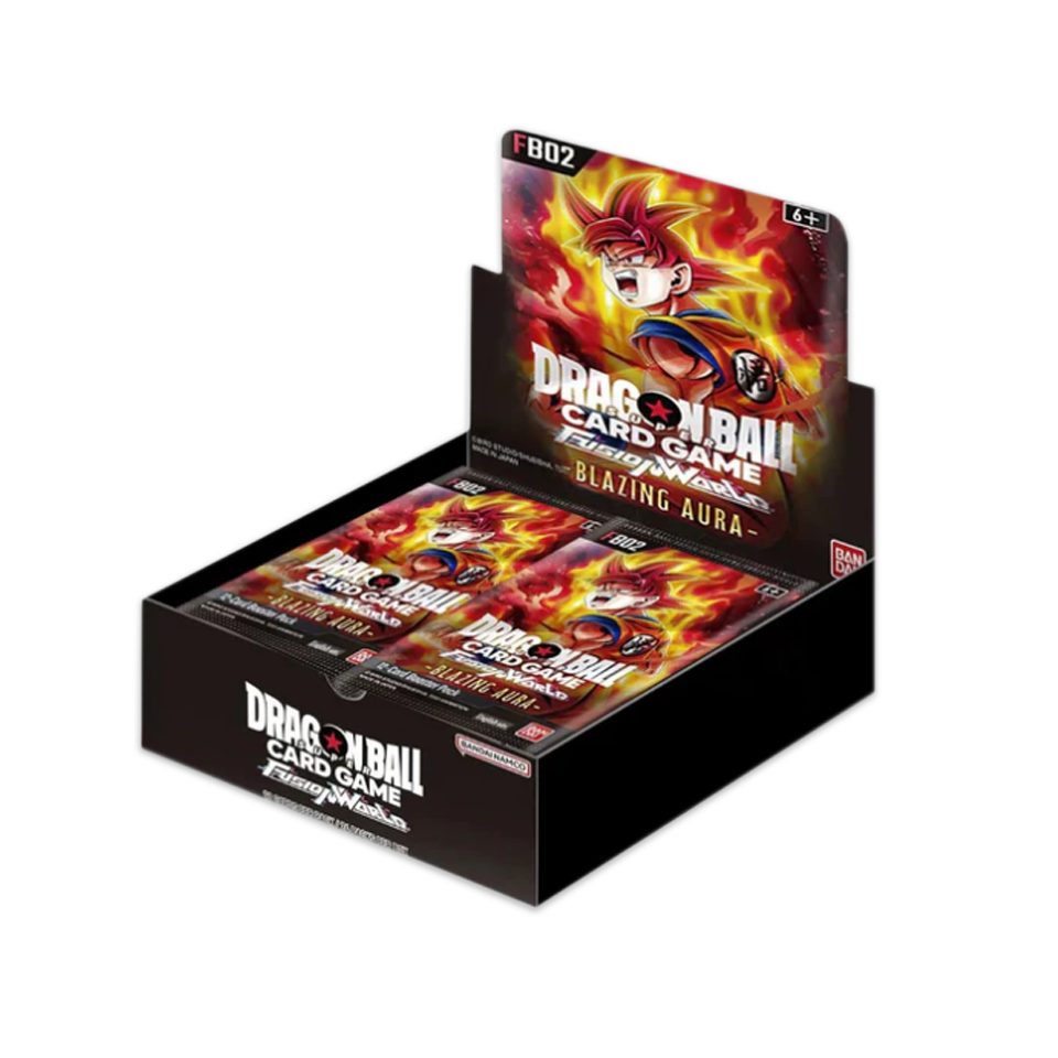 Sammelkarte Dragon Ball Fusion World Blazing Aura Booster Display FB02 EN