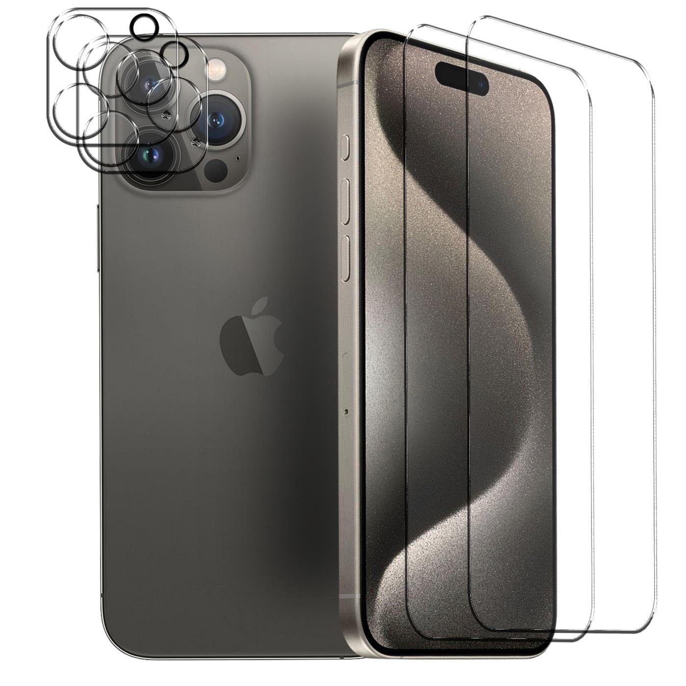 iPhone 12, 12 Pro, mini, 12 Pro Max Kamera Schutz Panzer Folie  Schutzglas 2x