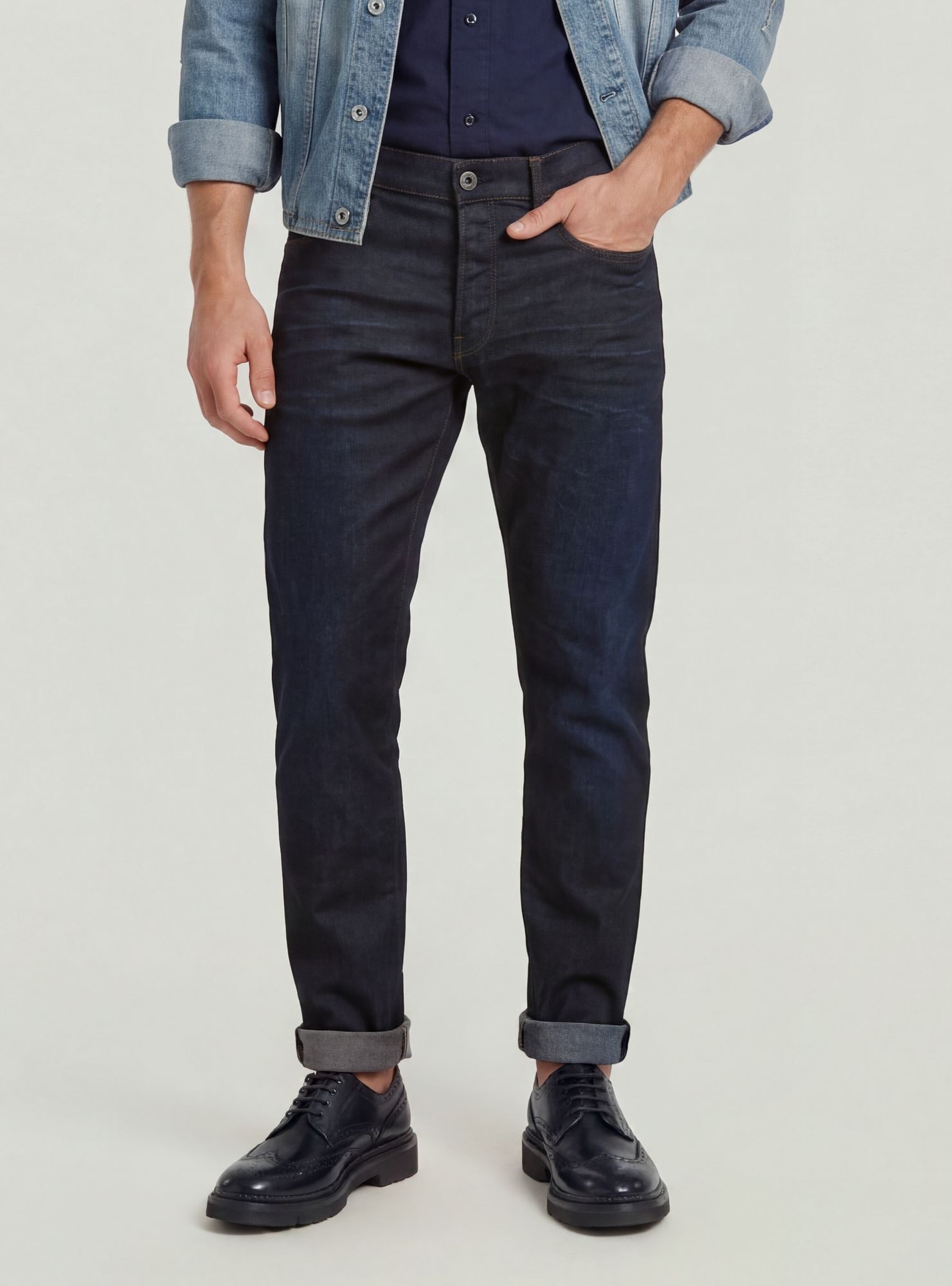 G-STAR Regular-fit-Jeans 3301 Regular Tapered Jeans – Bild 3 von 5